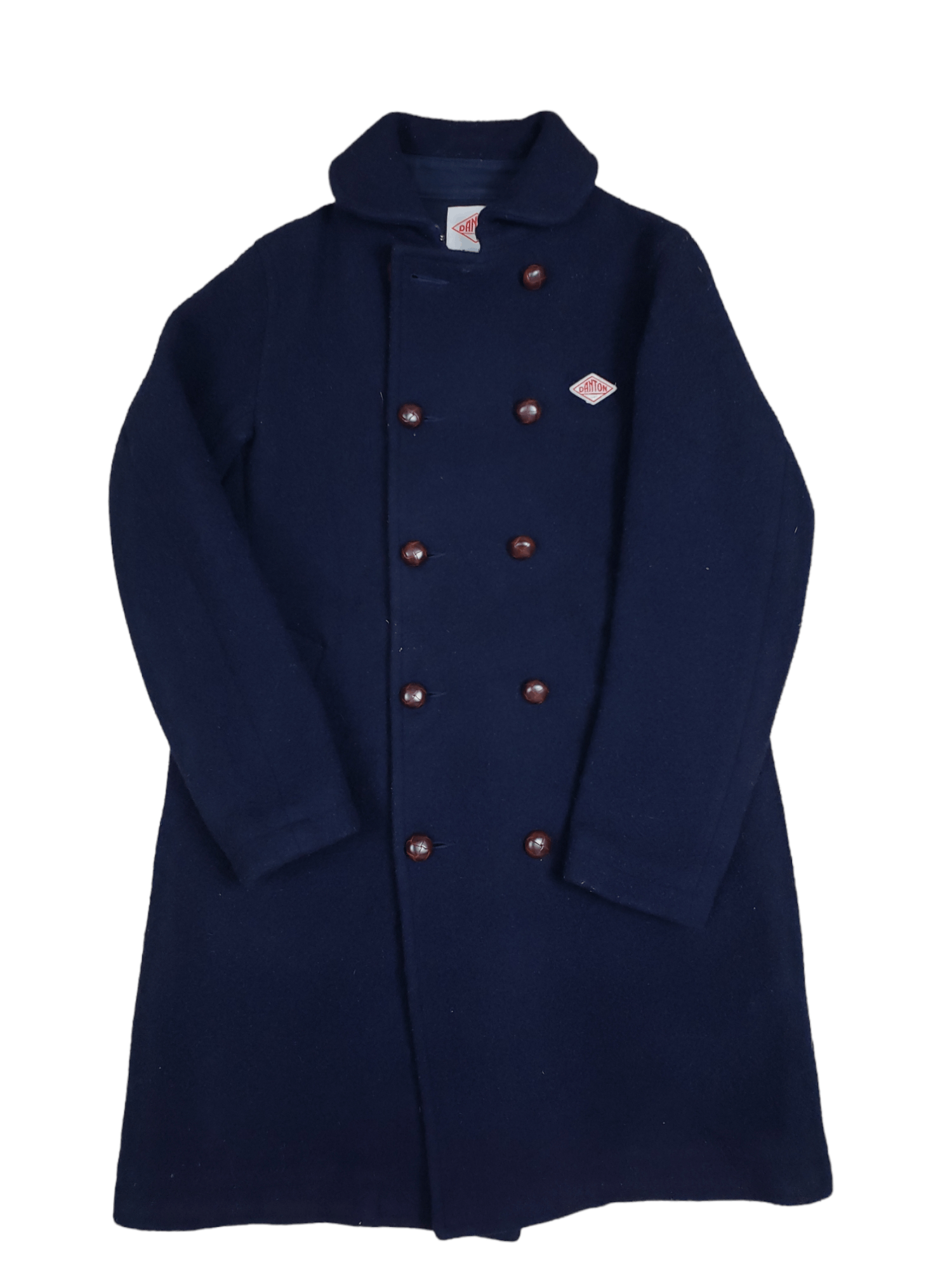 image of Danton Wool Jacket Urban Research Doors in Navy Blue, Men's (Size Small)