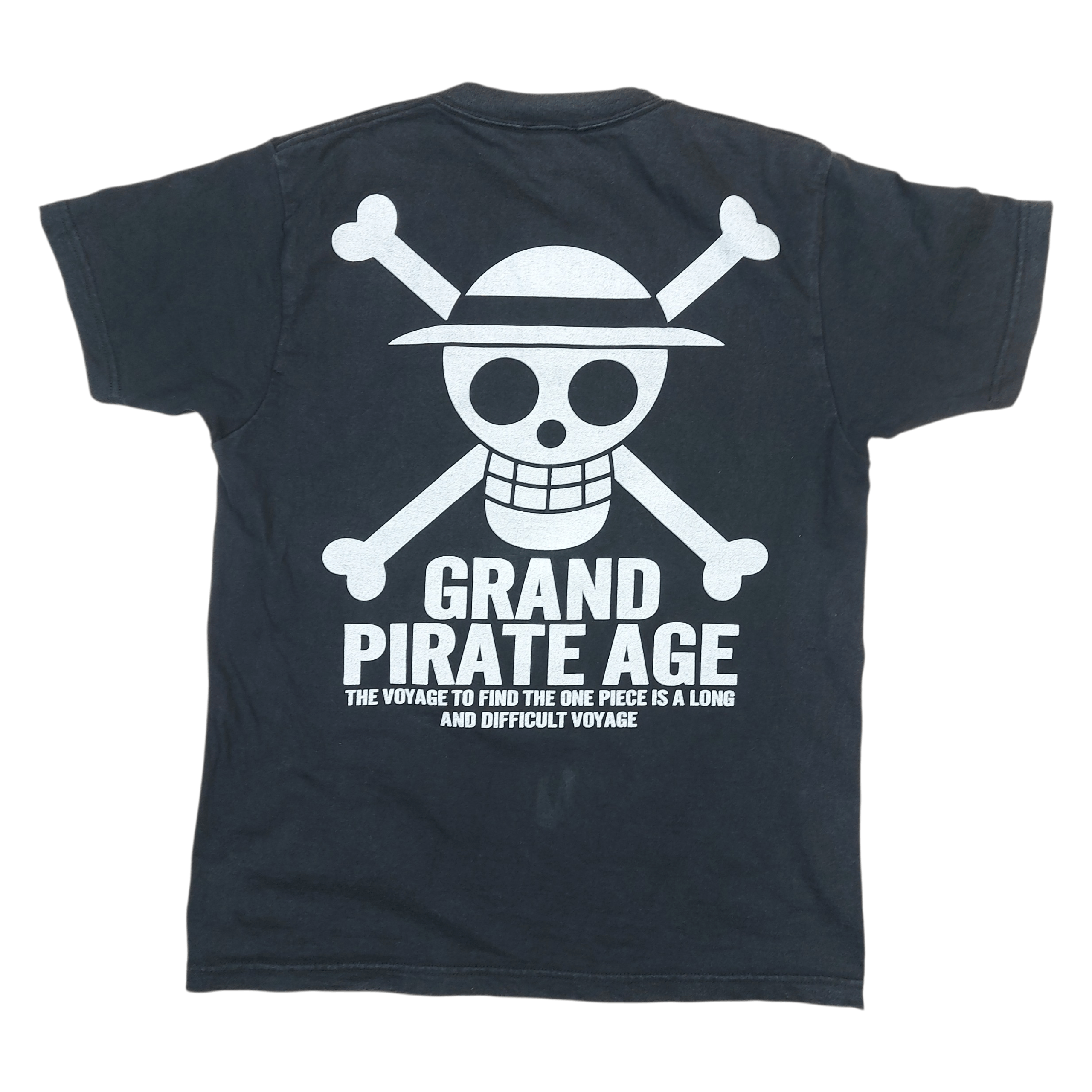 Anime Vintage Y2K One Piece Grand Pirate Age Manga Anime TEE Size US S / EU 44-46 / 1 - 3 Thumbnail
