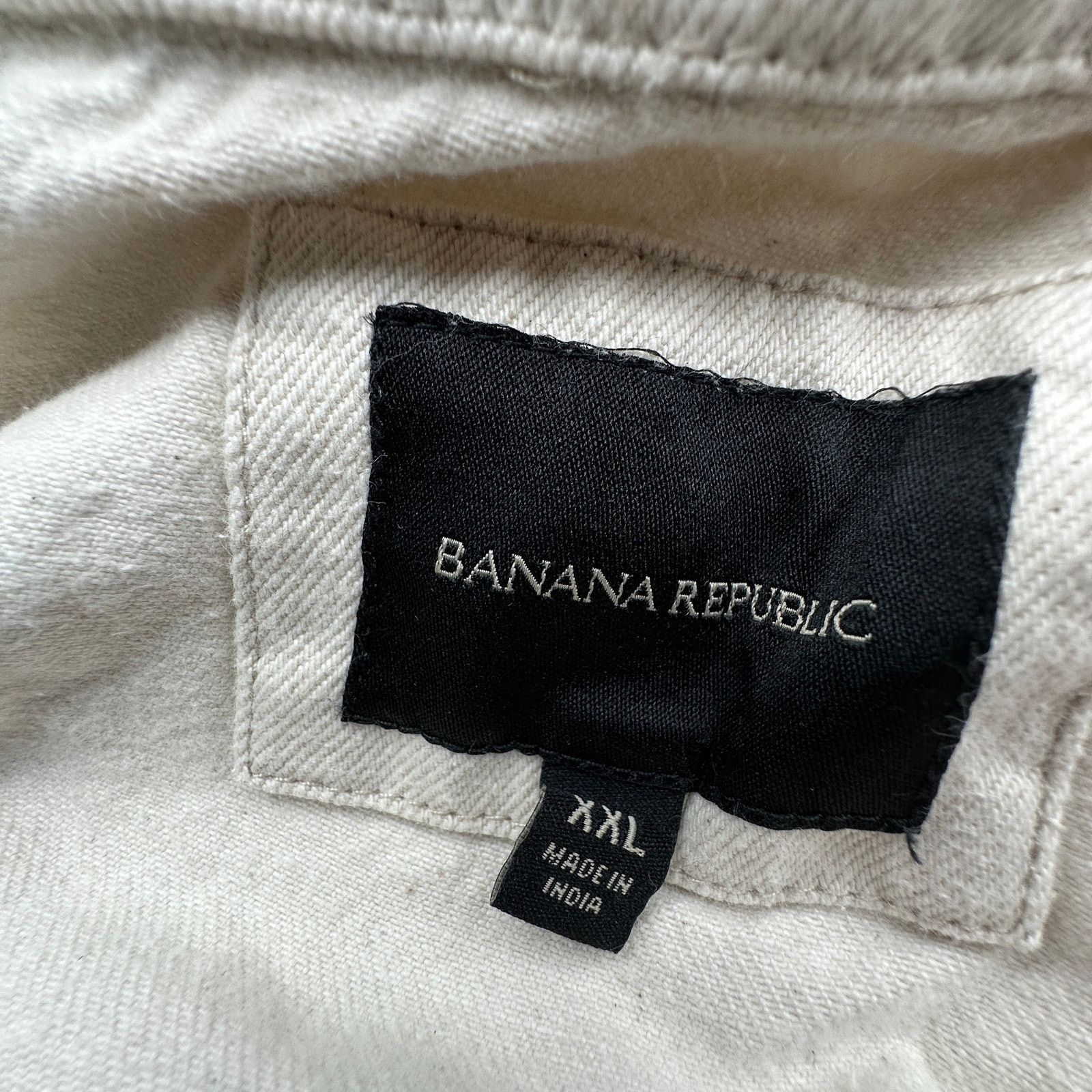 Banana Republic Banana Republic Denim Workwear Ranch Chore Coat Jacket XXL Size US XXL / EU 58 / 5 - 2 Thumbnail