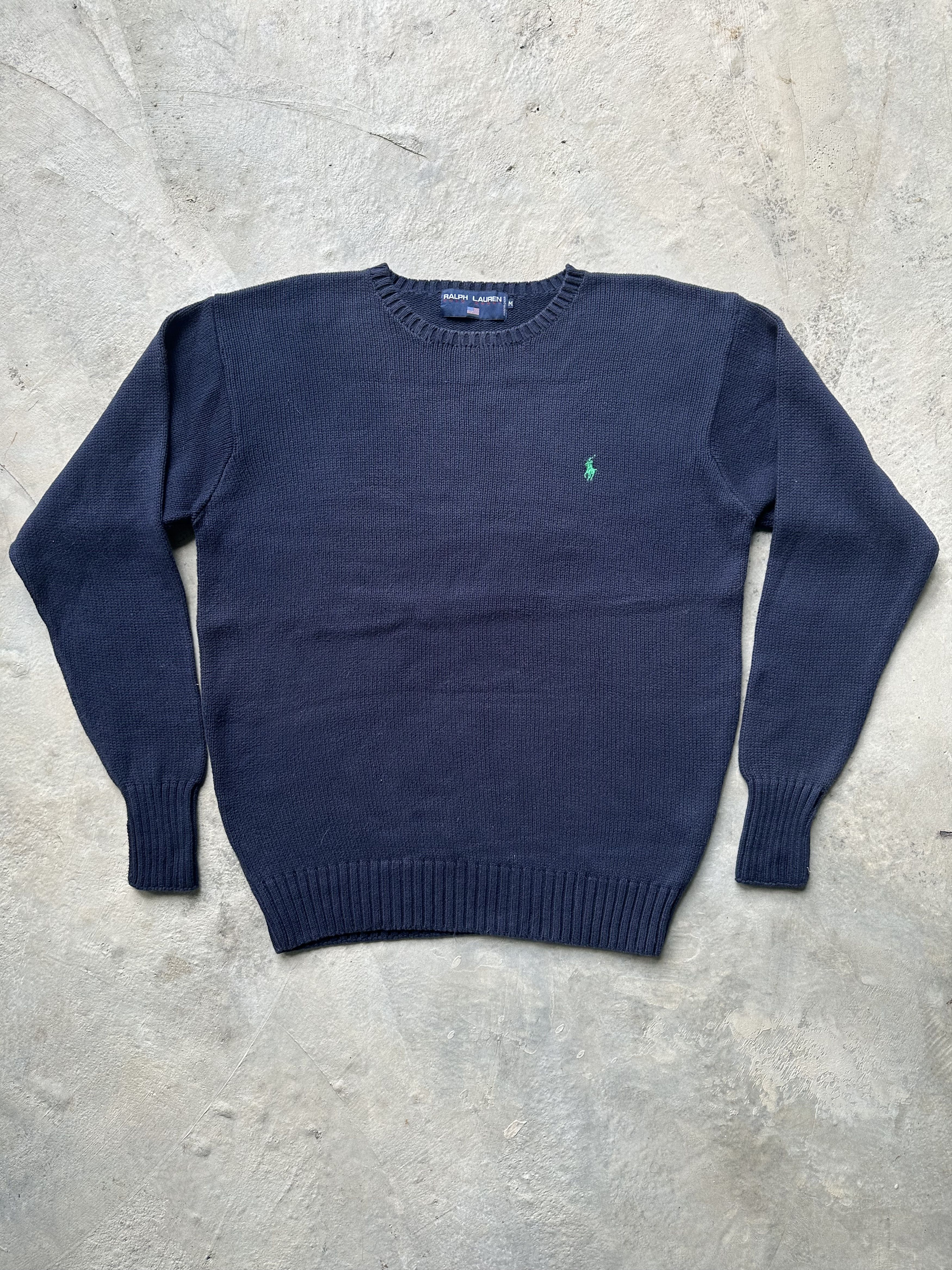 Polo Ralph Lauren Vintage Polo Ralph Lauren Knit Sweater Size US M / EU 48-50 / 2 - 1 Thumbnail
