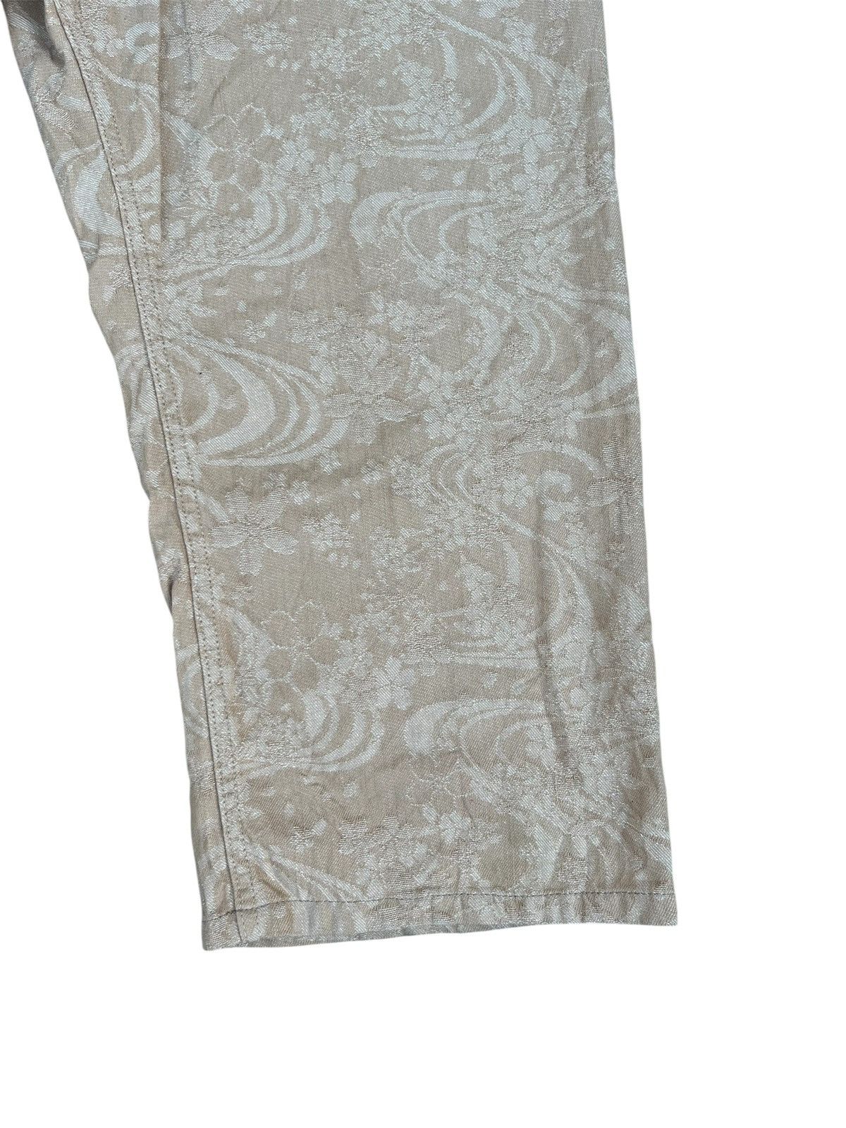 Karakuri Tamashii Karakuri Tamashi Koi Fish Embroidered Floral Pants Size US 40 / EU 56 - 3 Thumbnail
