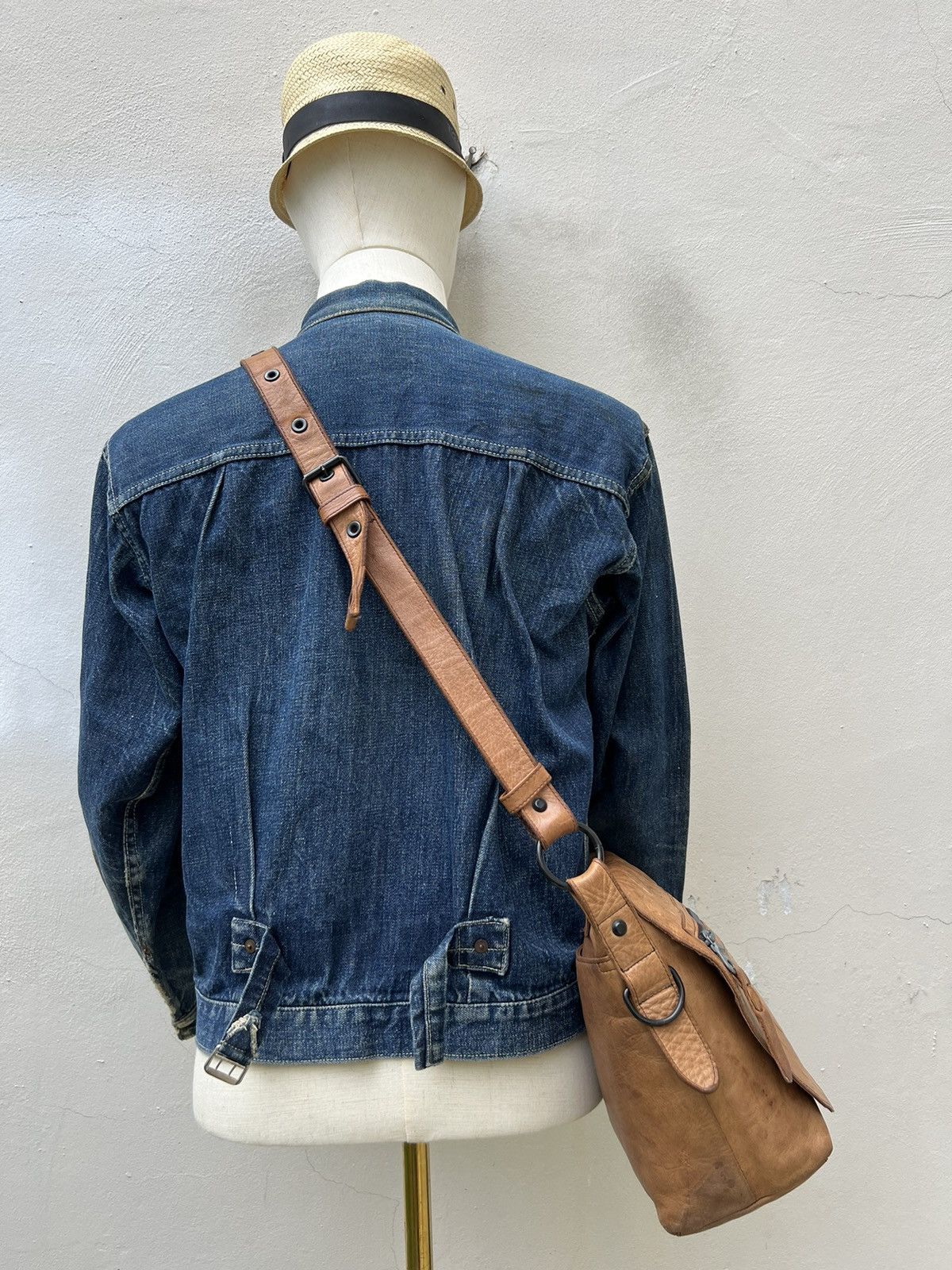 Leather Vintage Solatina Japan Patina Leather Bag Size ONE SIZE - 2 Thumbnail