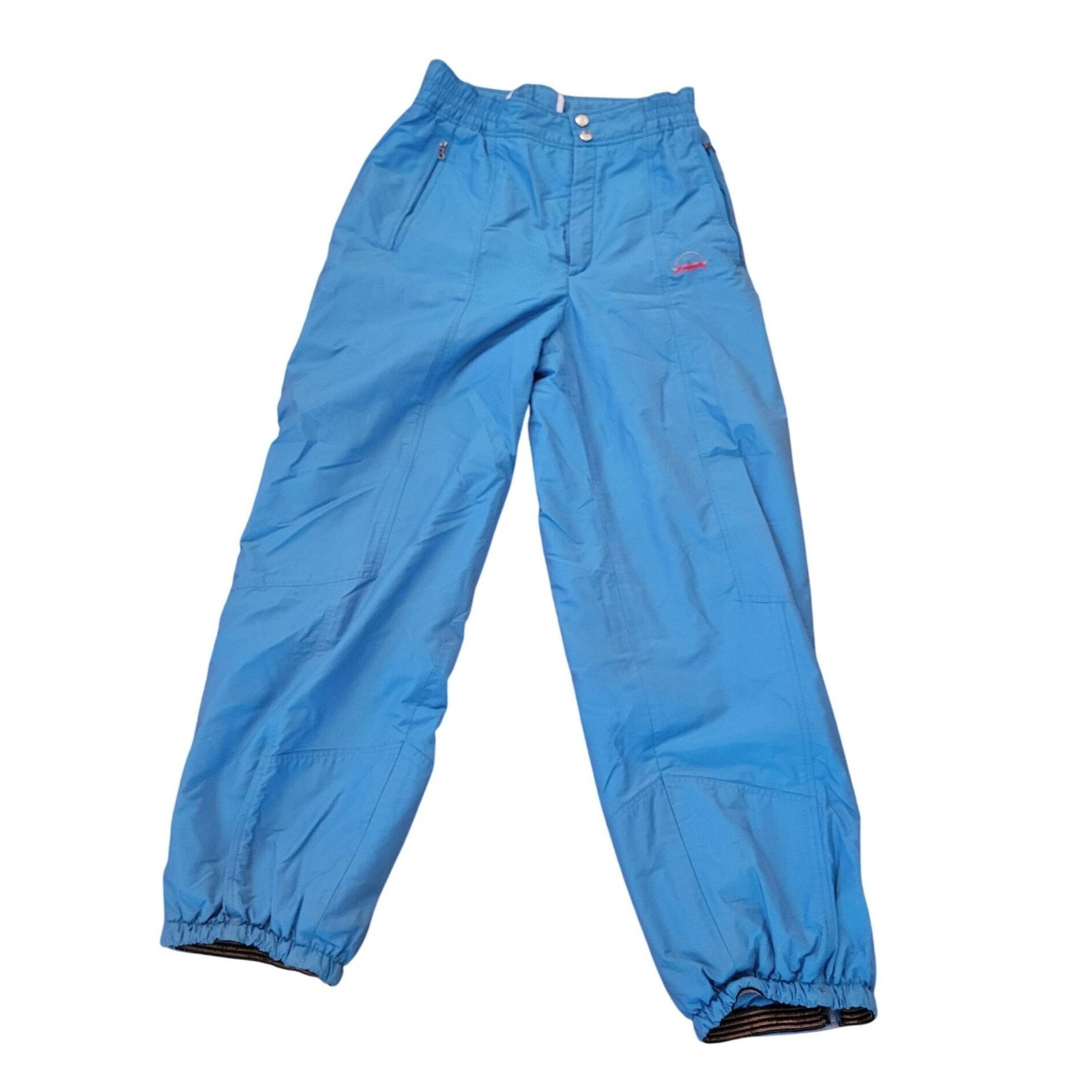 Bogner Vintage Bogner Blue Ski Snow Pants 12 Zippered Pockets Winte Size 34" / US 12 / IT 48 - 1 Thumbnail