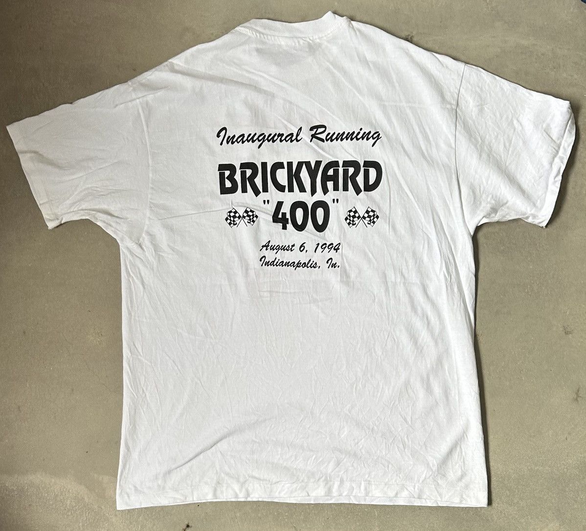 Vintage VINTAGE RACE LUNCH 500 INDIANAPOLIS RACING TEE Size US L / EU 52-54 / 3 - 5 Thumbnail
