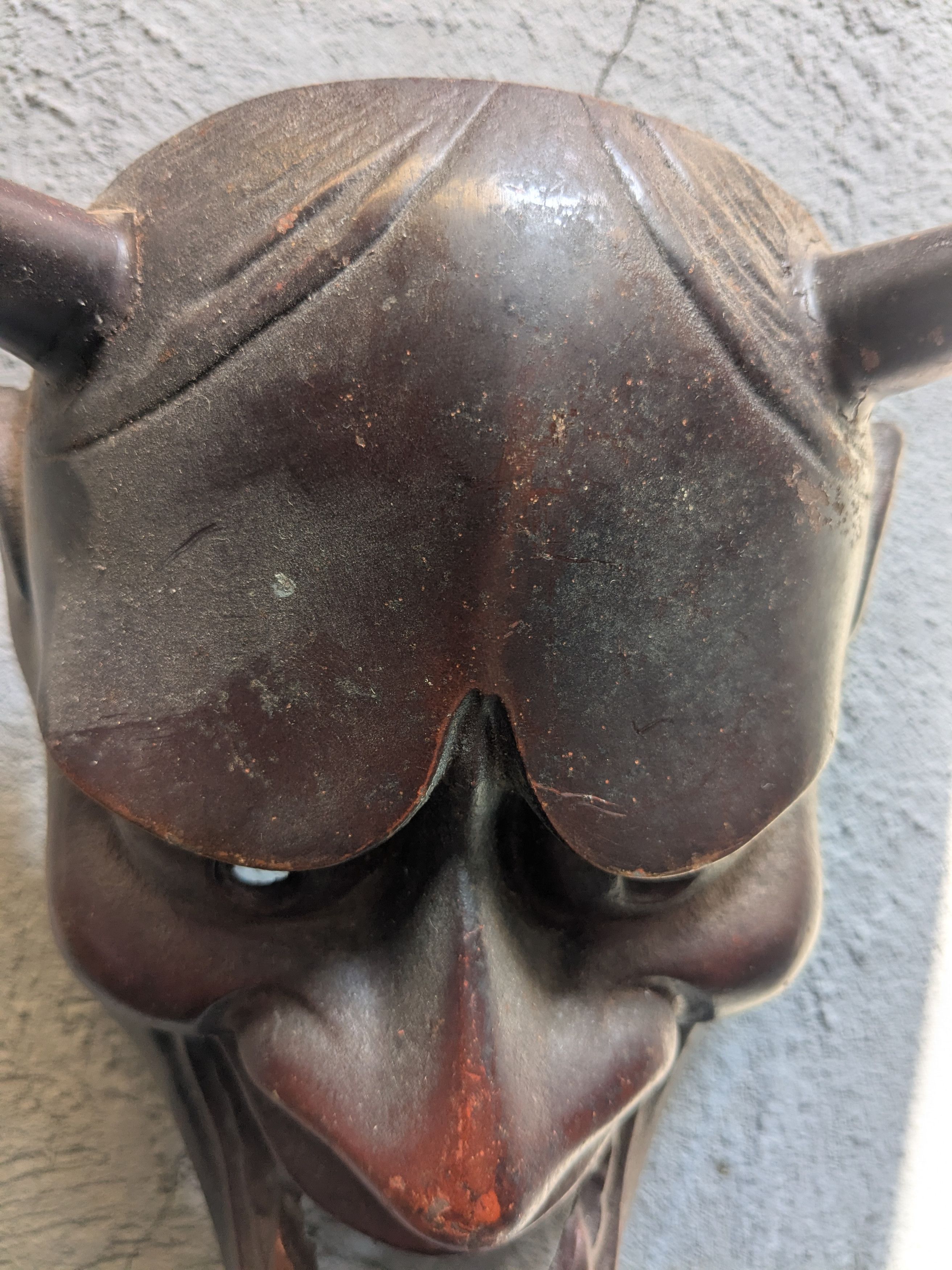 Vintage oni mask steel iron made in Japan vintage Size ONE SIZE - 8 Thumbnail