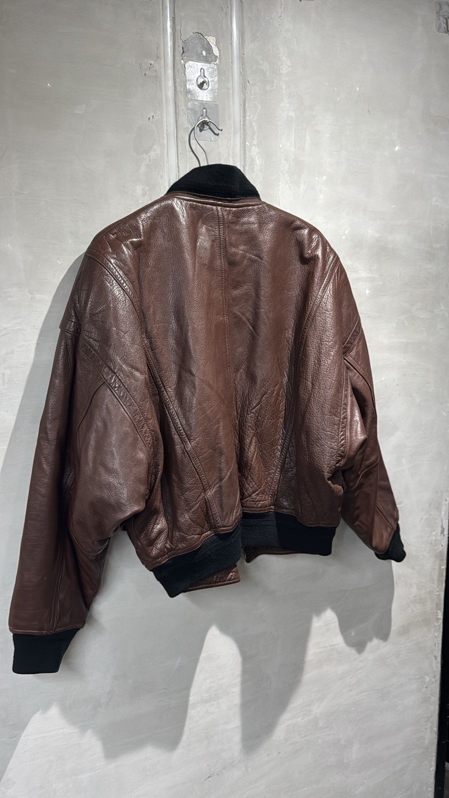 Issey Miyake vintage leather bomber jacket issey miyake durban intermezzo Size US M / EU 48-50 / 2 - 18 Thumbnail
