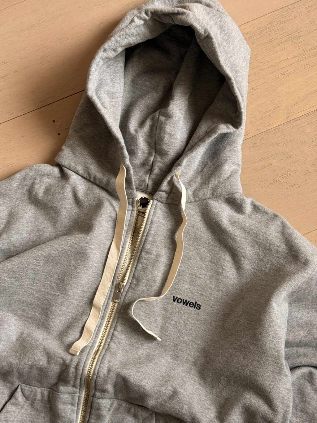 Other VOWELS: Zip Grey Sweatshirt Size US S / EU 44-46 / 1 - 2 Thumbnail