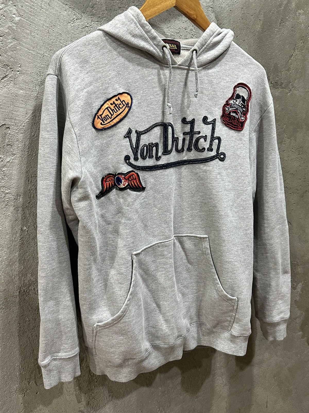 Vintage Vintage Von Dutch Eye Patches Hoodie Size US M / EU 48-50 / 2 - 6 Thumbnail