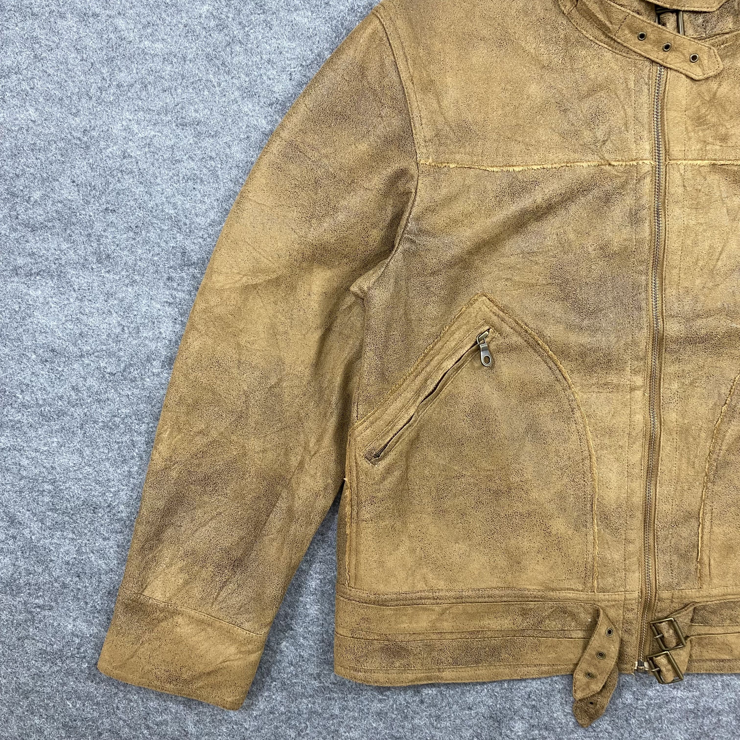 Hysteric Glamour Vintage leather biker hysteric lgb style jacket-J642 Size US L / EU 52-54 / 3 - 4 Thumbnail