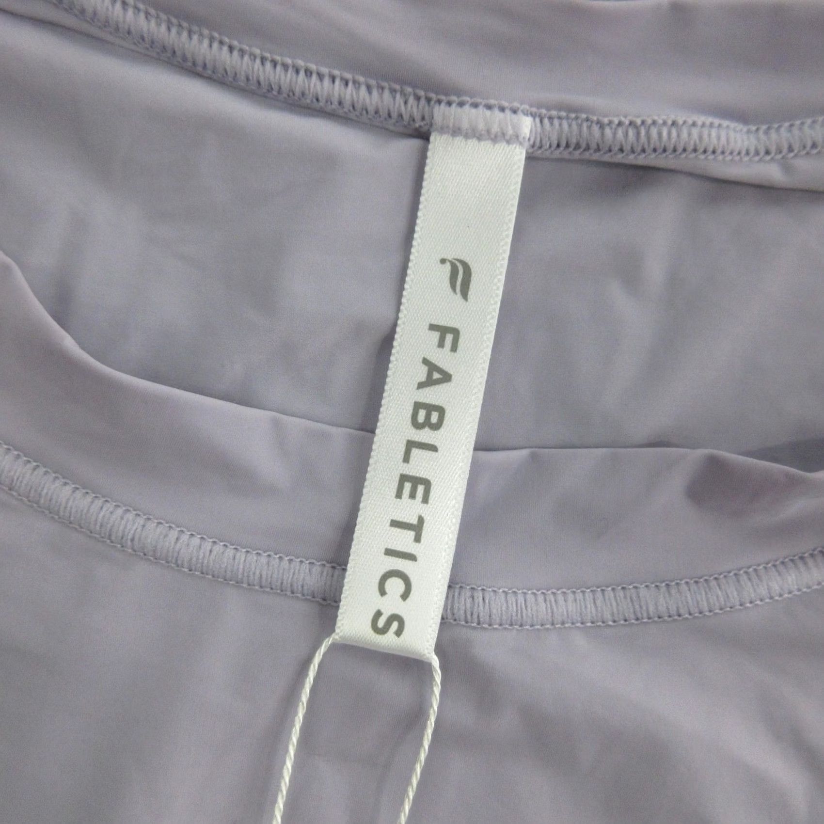 Fabletics Fabletics Womens Large Purple Naked Feel Tee - Athletic Sport Shirt Size L / US 10 / IT 46 - 2 Thumbnail