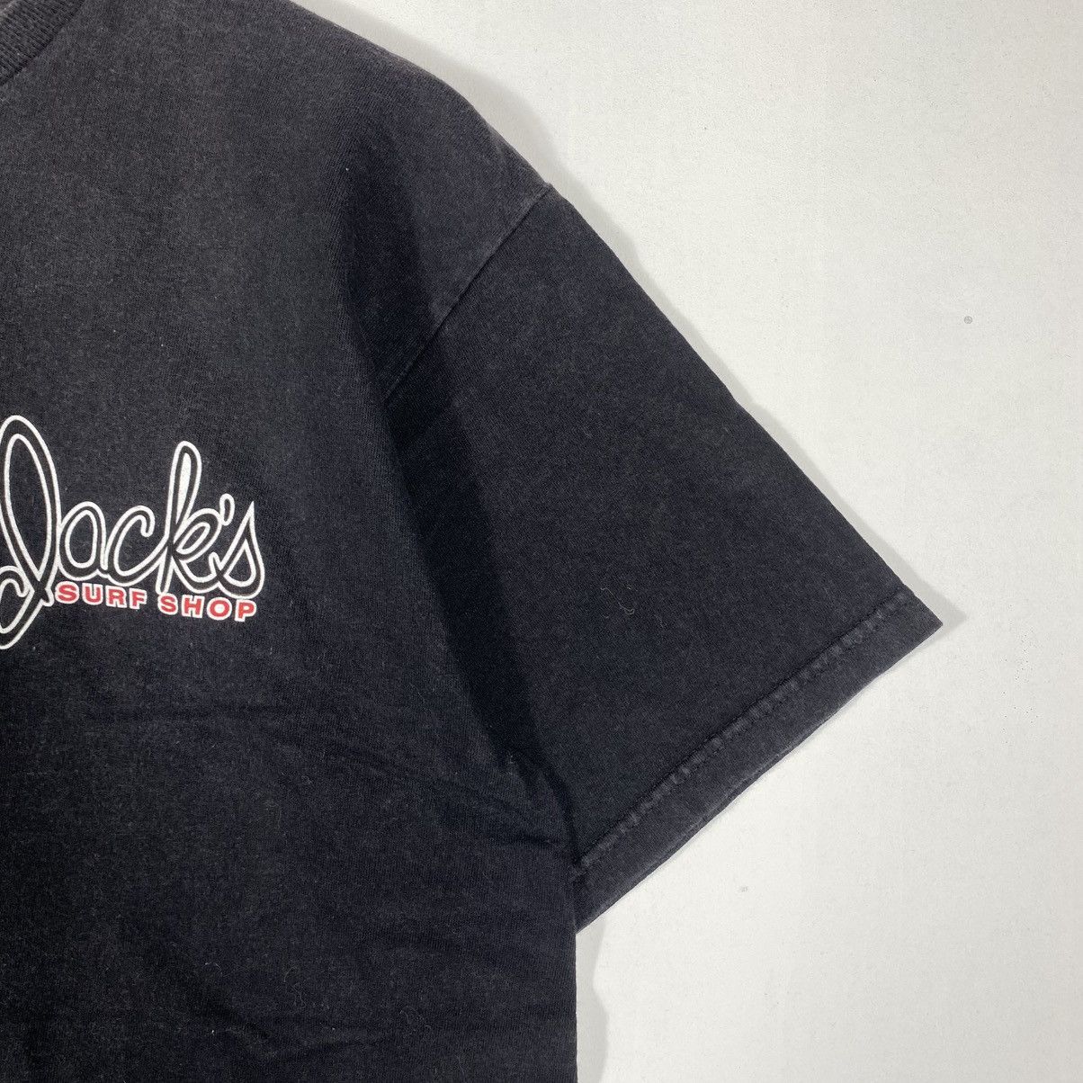Vintage Vintage 90's JACK'S SURFBOARDS Surfing Apparel Tee Shirt Size US M / EU 48-50 / 2 - 5 Thumbnail