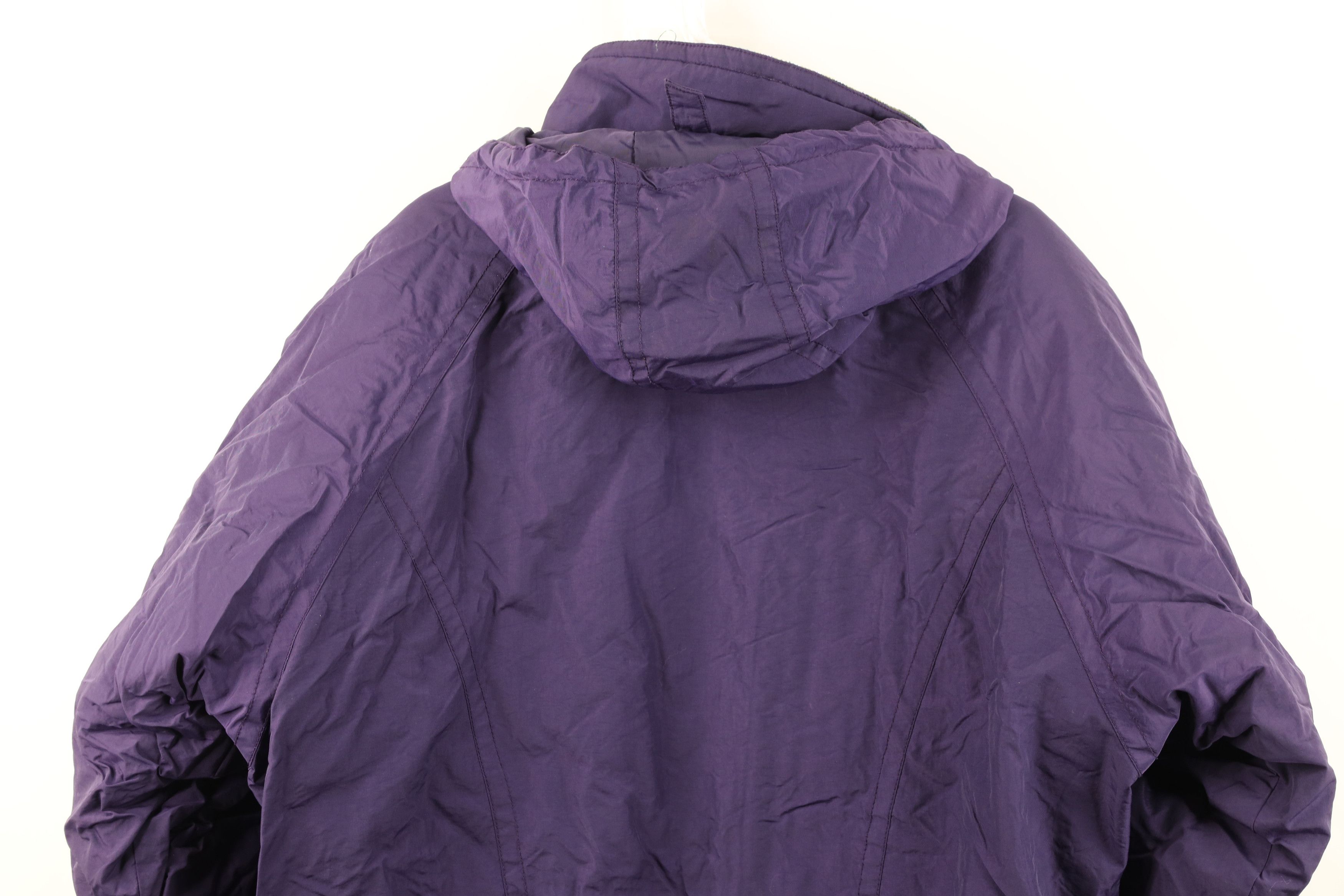 Vintage Vintage 90s Streetwear Lined Hooded Puffer Parka Jacket Size XL / US 12-14 / IT 48-50 - 14 Thumbnail
