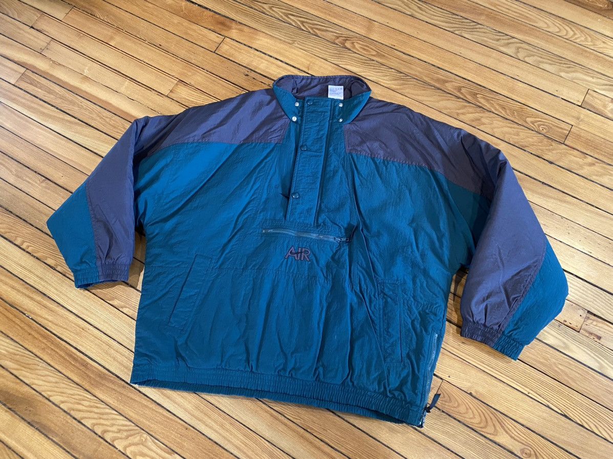 Nike Nike puffer pullover 3 quarter zip jacket coat vintage 1990s Size US XL / EU 56 / 4 - 1 Thumbnail