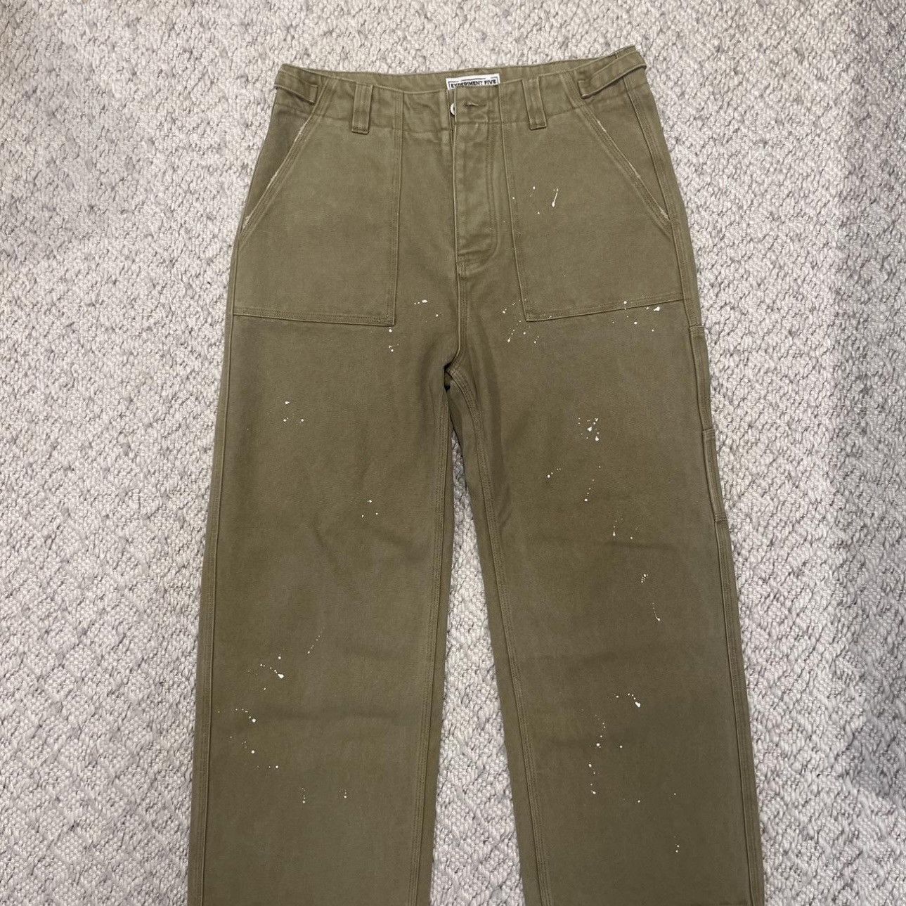 Other Experiment Five olive green fatigue pants in Medium(32-34) Size US 34 / EU 50 - 1 Thumbnail