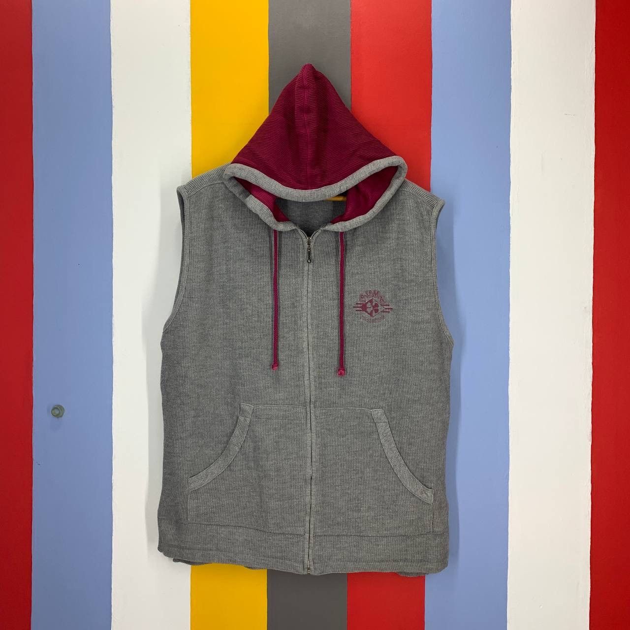 Puma PUMA TRAINING Sleeveless Zipper Hoodie #2096/17 Size US L / EU 52-54 / 3 - 1 Thumbnail