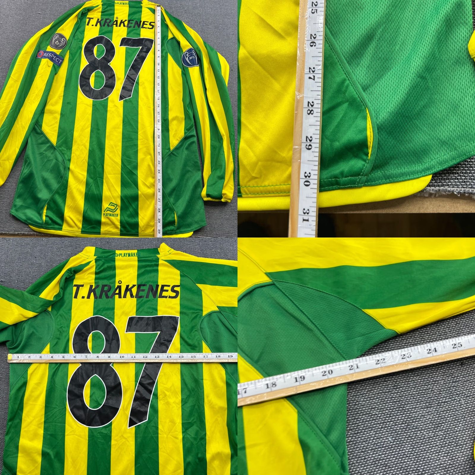 Adidas adidas Brusand IL Home Football Jersey Mens M Multicolor Long Sleeve Pullover Round Neck Athletic Football Shirt 100% Polyester Sports Jersey Mens Size US M / EU 48-50 / 2 - 8 Thumbnail