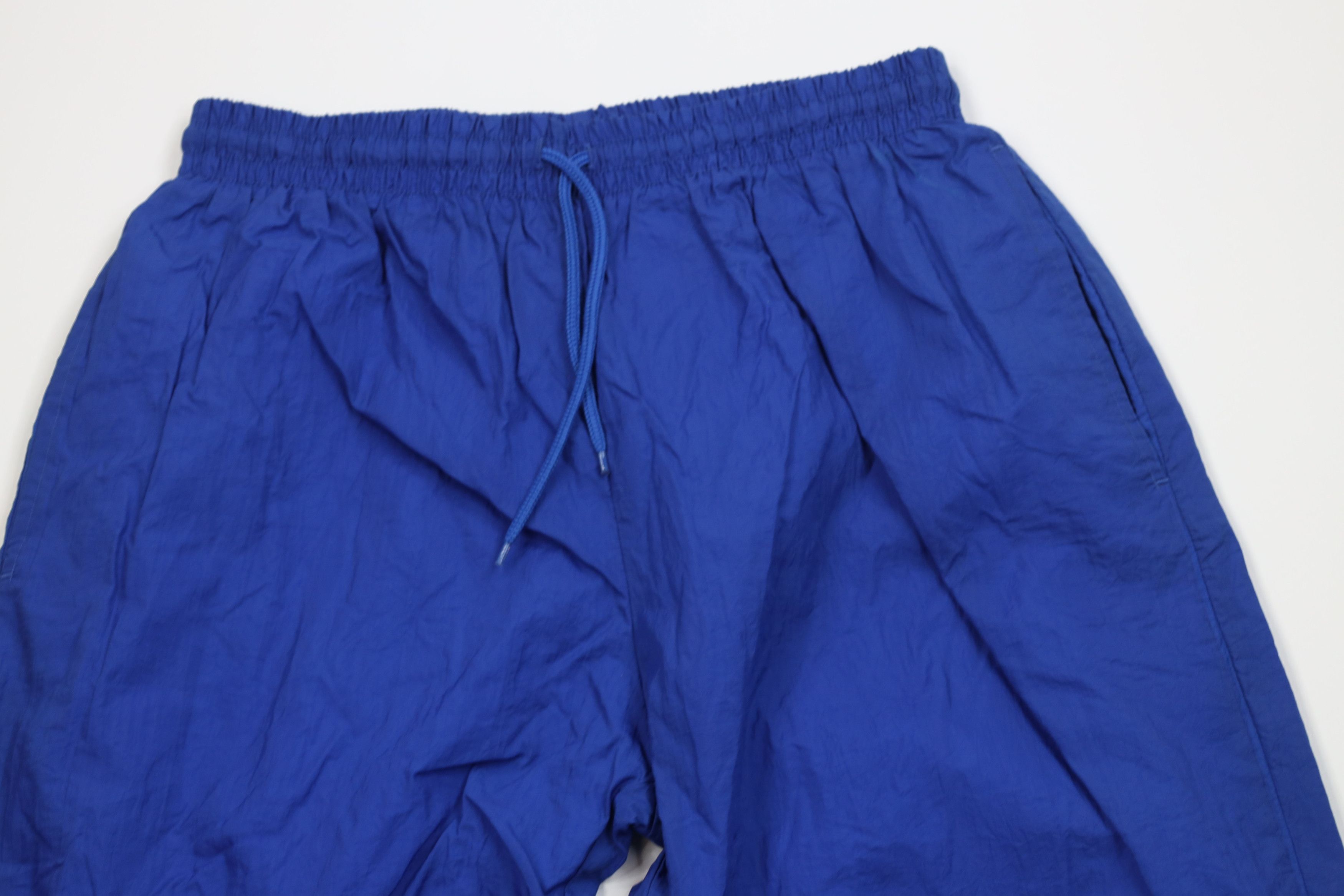 Vintage Vintage 90s Streetwear Lined Windbreaker Joggers Pants Blue Size US 34 / EU 50 - 2 Thumbnail