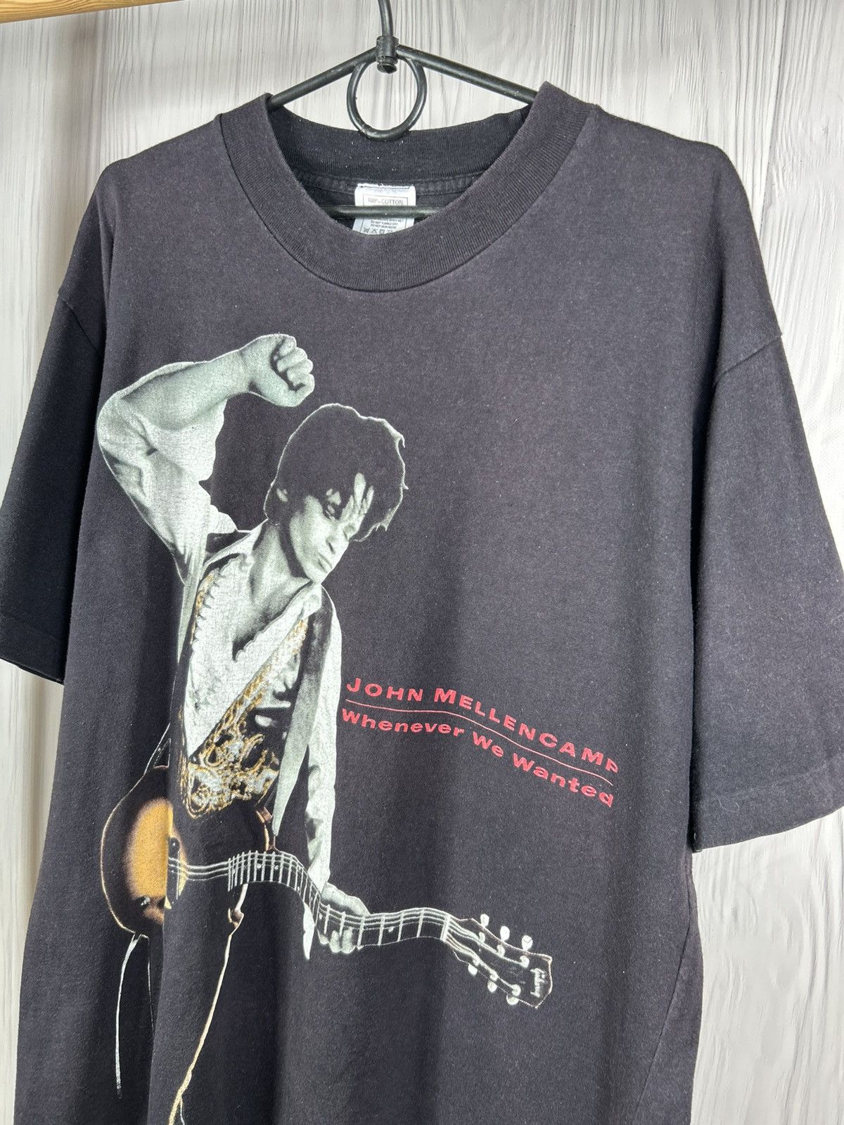 Band Tees Vintage John Mellencamp Whenever We Wanted Tour 1992 T-Shirt Size US L / EU 52-54 / 3 - 4 Thumbnail