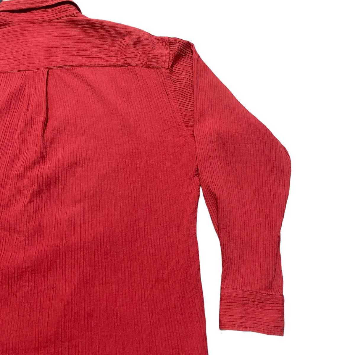 Issey Miyake Issey Miyake Men Pleated Shirt Oversized Size US M / EU 48-50 / 2 - 13 Thumbnail