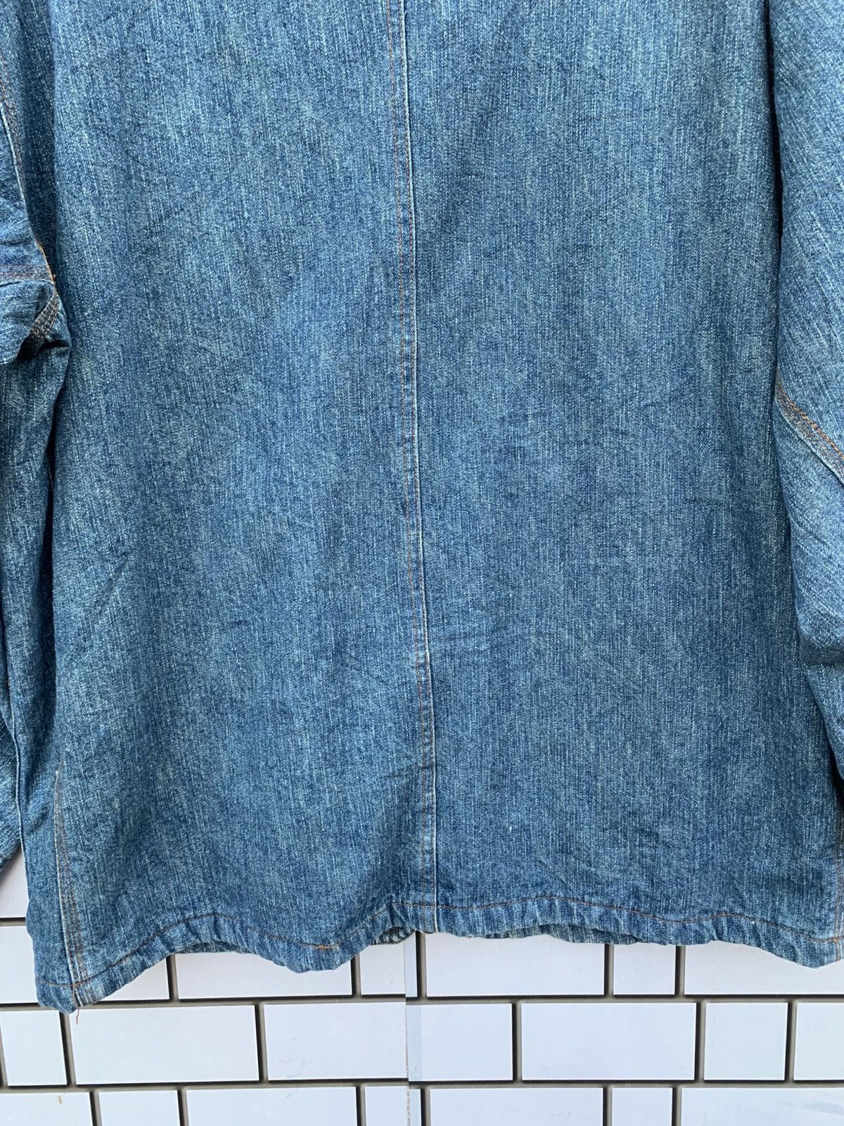 Indigo × Japanese Brand × Vintage Vintage Japanese Brand Nepuca Workwear Denim Jacket Size US L / EU 52-54 / 3 - 20 Thumbnail