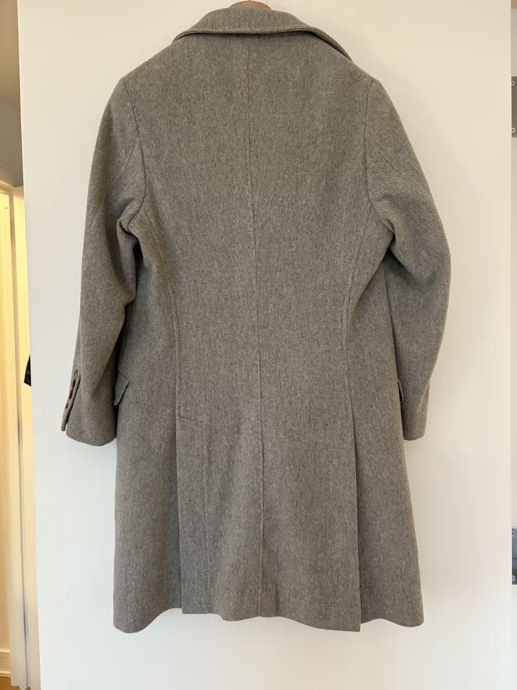 Brunello Cucinelli Brunello Cucinelli Grey Cashmere Coat Size US M / EU 48-50 / 2 - 5 Thumbnail