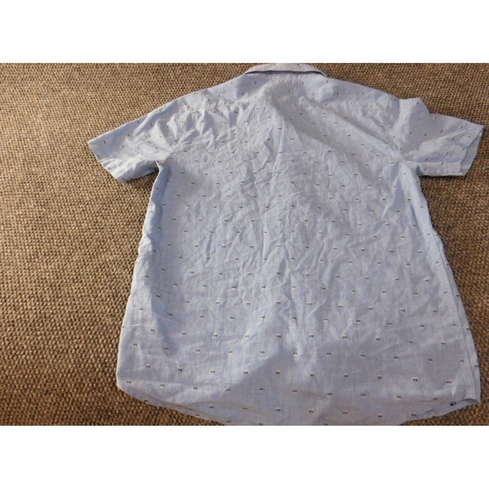 Billabong Billabong Shirt Button-Up Mens M Blue Beach Graphic Surf Cali Short Sleeve Collared Geometric Pattern Casual Size US M / EU 48-50 / 2 - 7 Thumbnail
