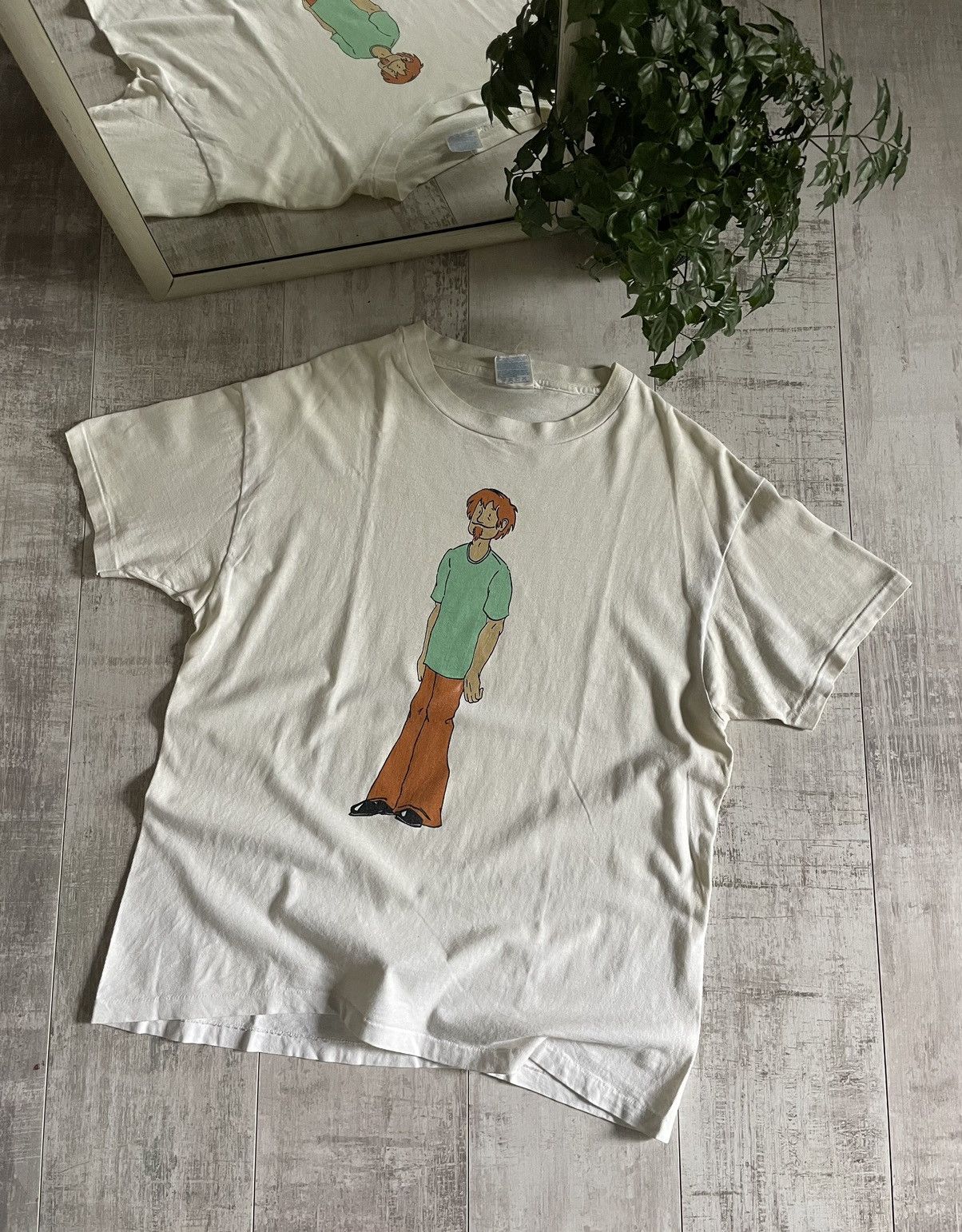 Cartoon Network × Vintage Vintage Scooby Doo 90’s Vintage White T-Shirt RARE Size US L / EU 52-54 / 3 - 1 Thumbnail
