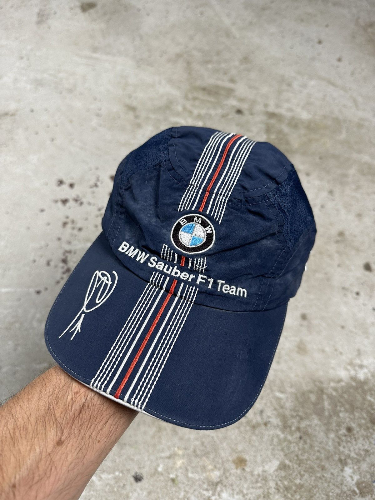BMW Vintage Y2K BMW Formula Uno Team Racing Hat Size ONE SIZE - 2 Thumbnail