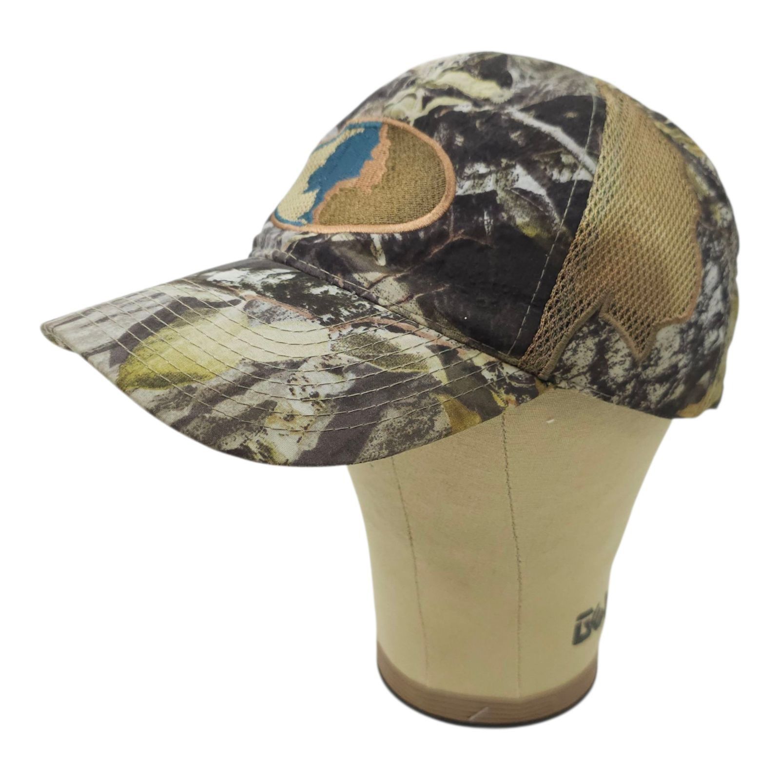 Signatures Mossy Oak Mesh Strapback Cap Hat Embroidered Logo Patch Size ONE SIZE - 2 Thumbnail