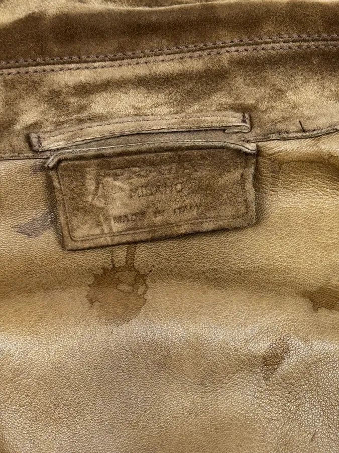 Prada AW2007 Prada Beige Brown Suede Front Pockets Leather Jacket Size US L / EU 52-54 / 3 - 9 Thumbnail