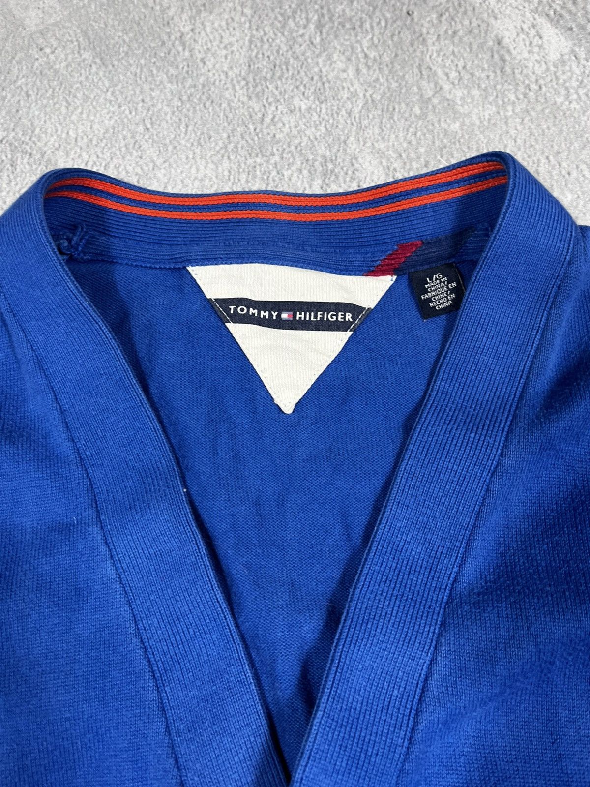 Tommy Hilfiger × Vintage Vintage Y2K Tommy Hilfiger button ups cardigan old money Size US L / EU 52-54 / 3 - 5 Thumbnail