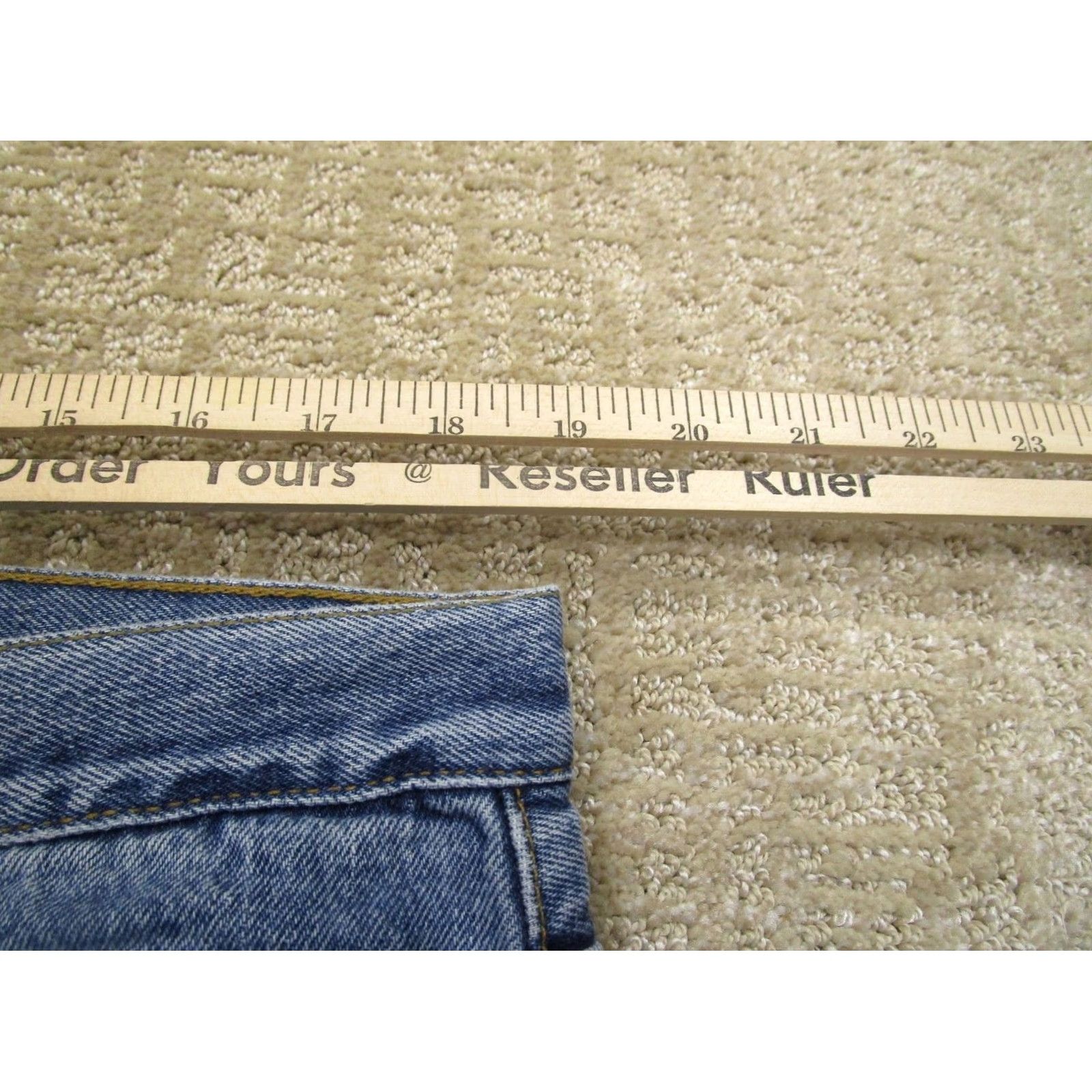 Levi's VINTAGE Levi's 501 Jeans Men 40x30 Blue Button Fly Light Wash 80s USA Levi's 501 Original Fit Mens Jeans Size US 40 / EU 56 - 6 Thumbnail