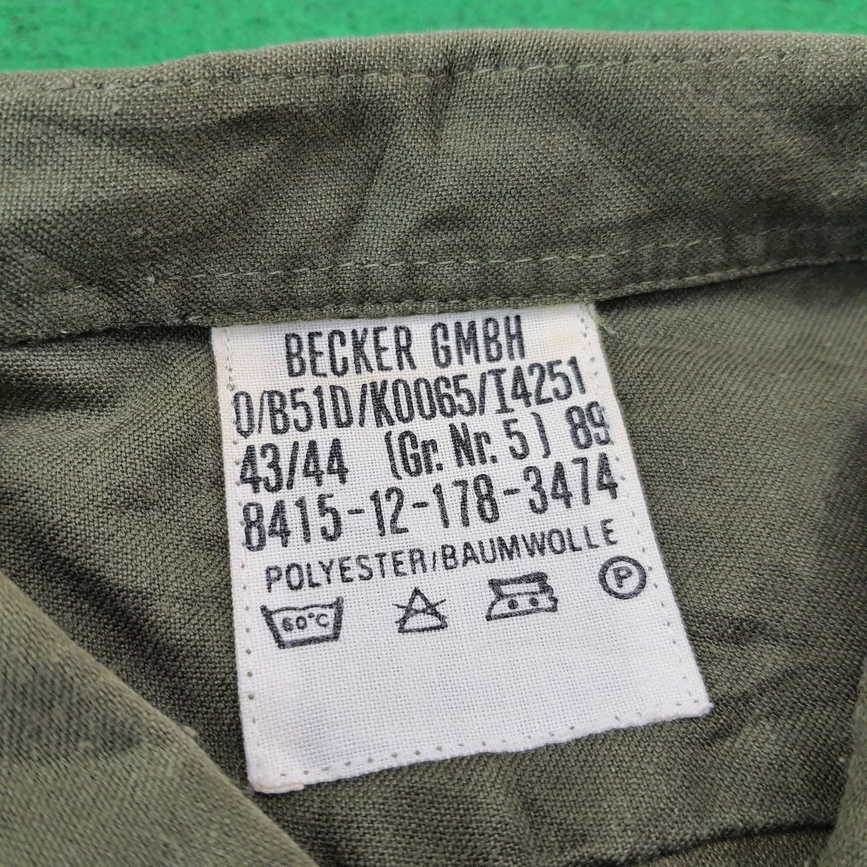 Vintage Vintage Berker GMBH Germany Custom Button Up Shirt C223N55 Size US L / EU 52-54 / 3 - 5 Thumbnail