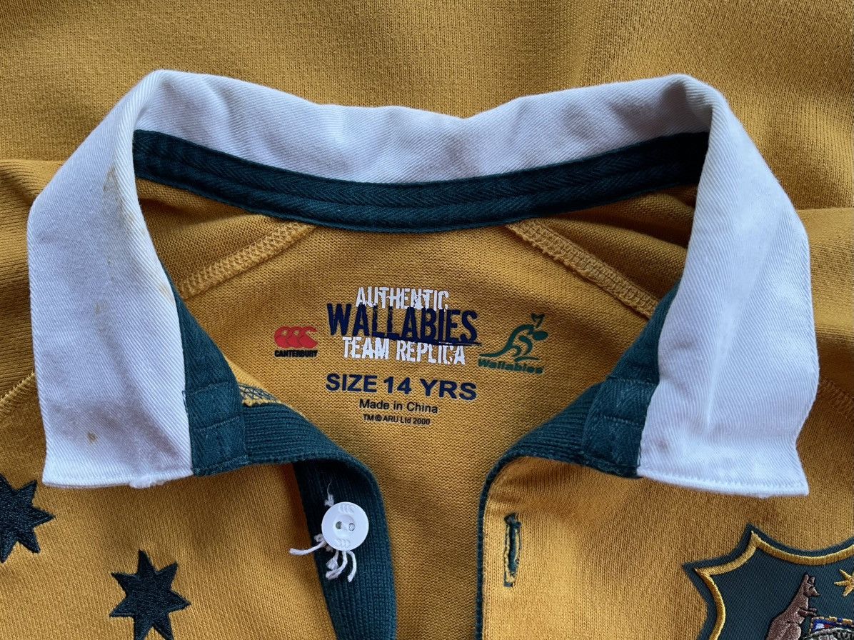 Canterbury of New Zealand Australia Wallabies Rugby Shirt Canterbury Size 14 Years Size US XXS / EU 40 - 4 Thumbnail