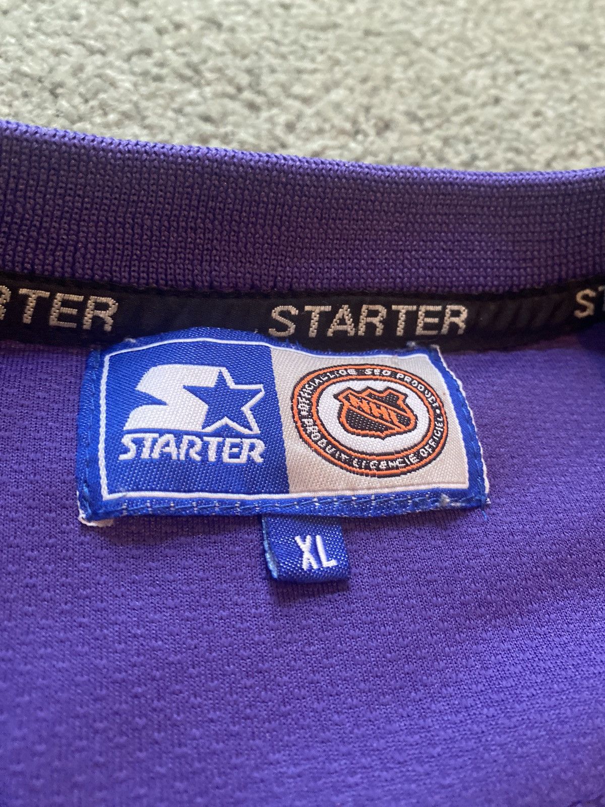 NHL × Starter × Vintage Vintage Starter Los Angeles Kings Jersey Size US XL / EU 56 / 4 - 3 Thumbnail
