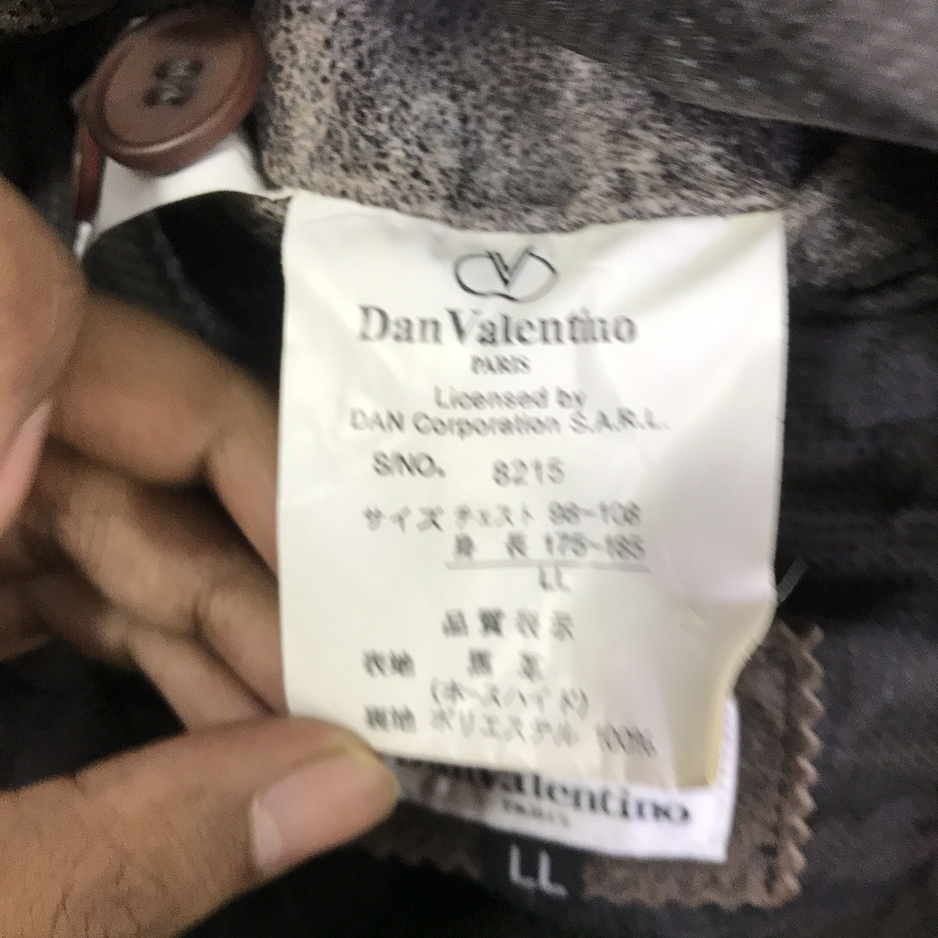 Japanese Brand DAN VALENTINO LEATHER JACKET K89B8 Size US L / EU 52-54 / 3 - 10 Thumbnail