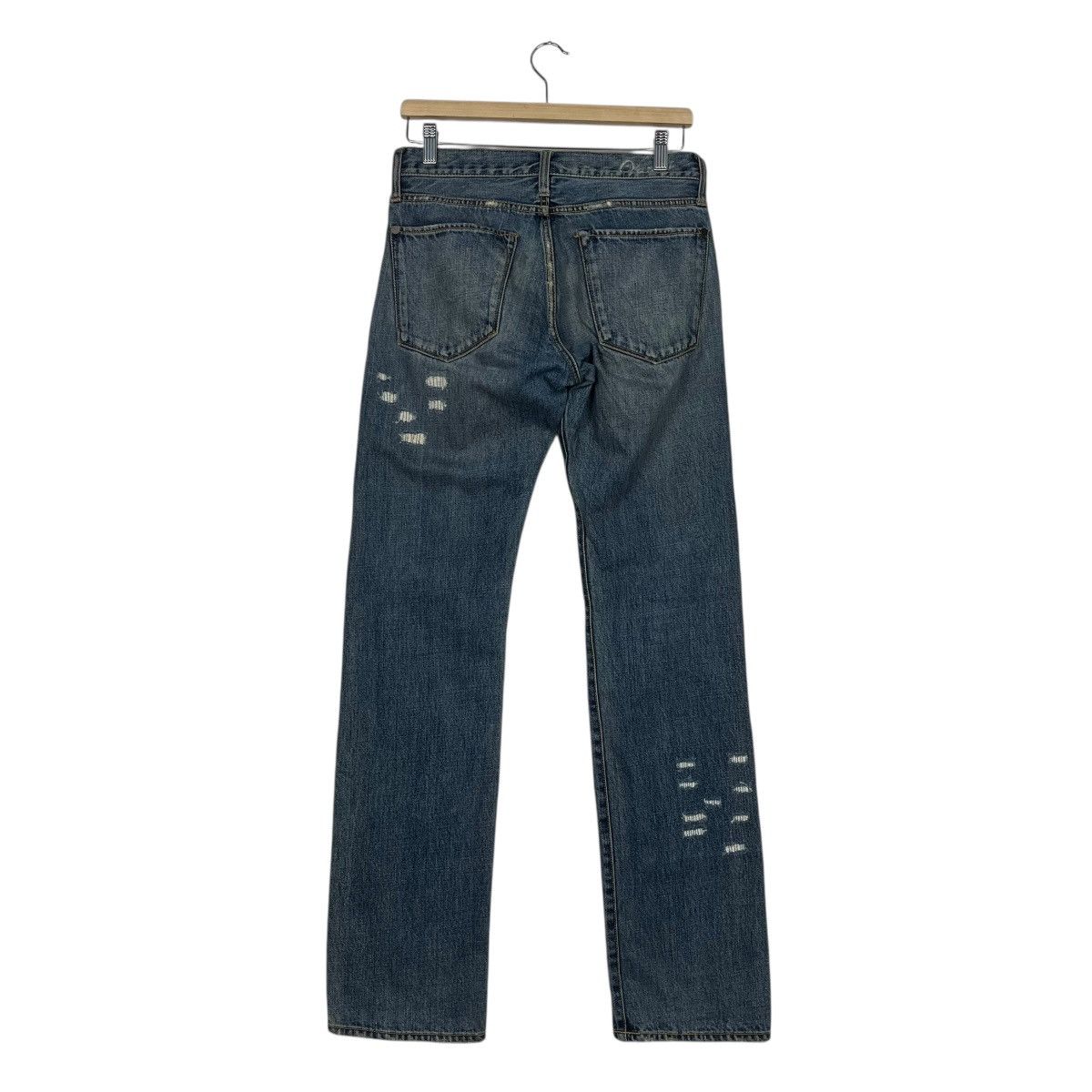 Japanese Brand Vintage Japanese Designer Workwear Denim Jeans Size US 30 / EU 46 - 5 Thumbnail