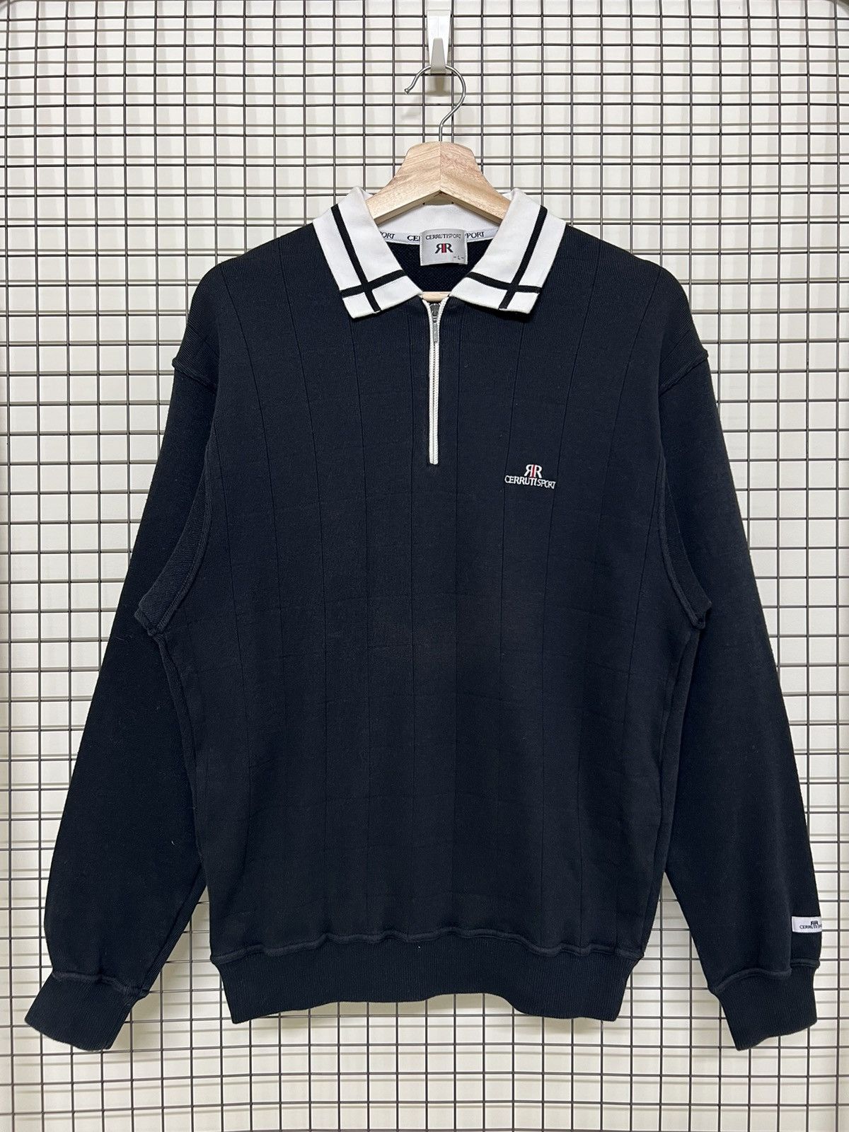Cerruti 1881 × Designer 🚨Final Drop🚨Cerruti Sport Half Zipper Sweatshirt Jumper Size US L / EU 52-54 / 3 - 2 Thumbnail
