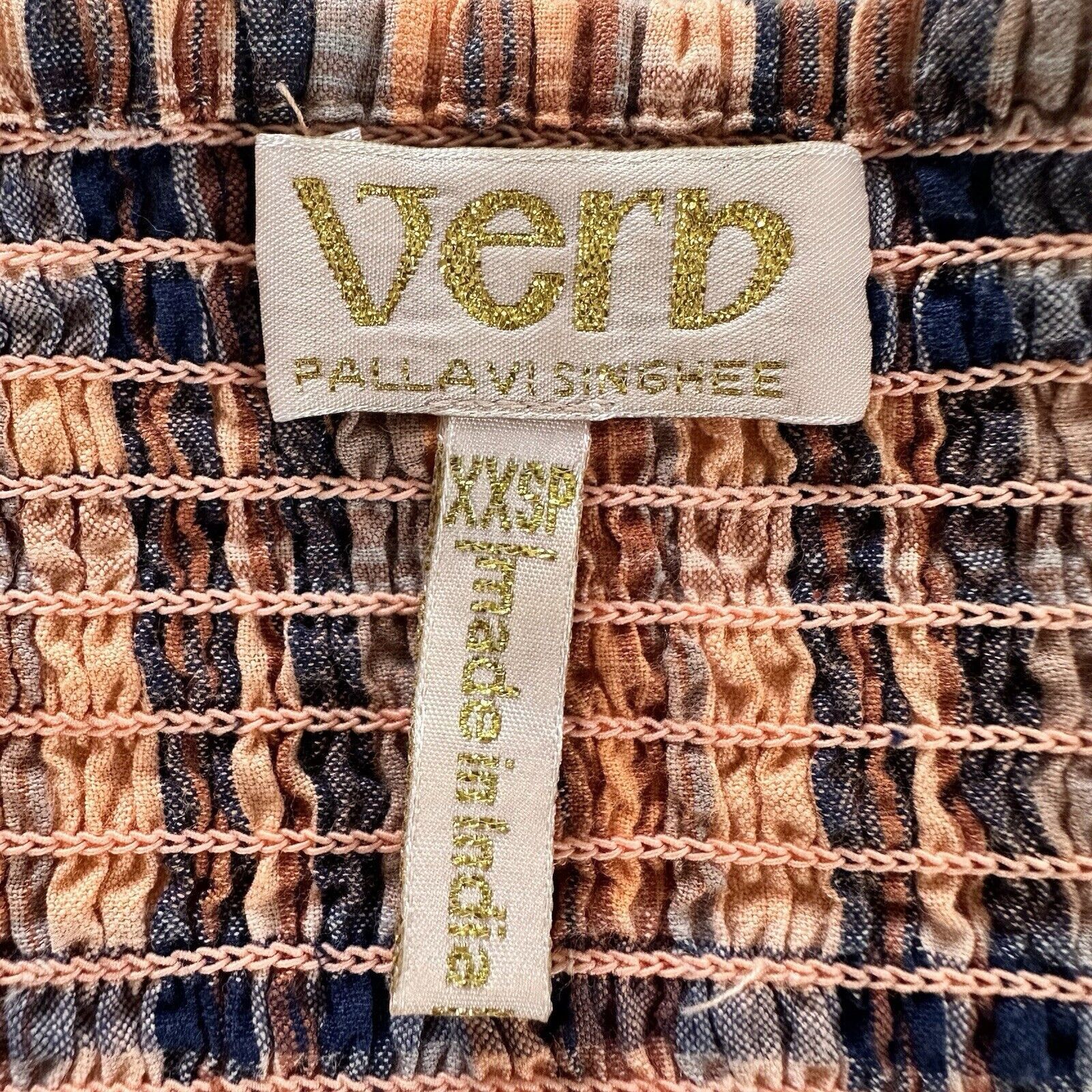 Anthropologie Anthropologie Verb By Pallavi Singhee Tank XXSP Size XXS / US 00 / IT 34 - 12 Thumbnail