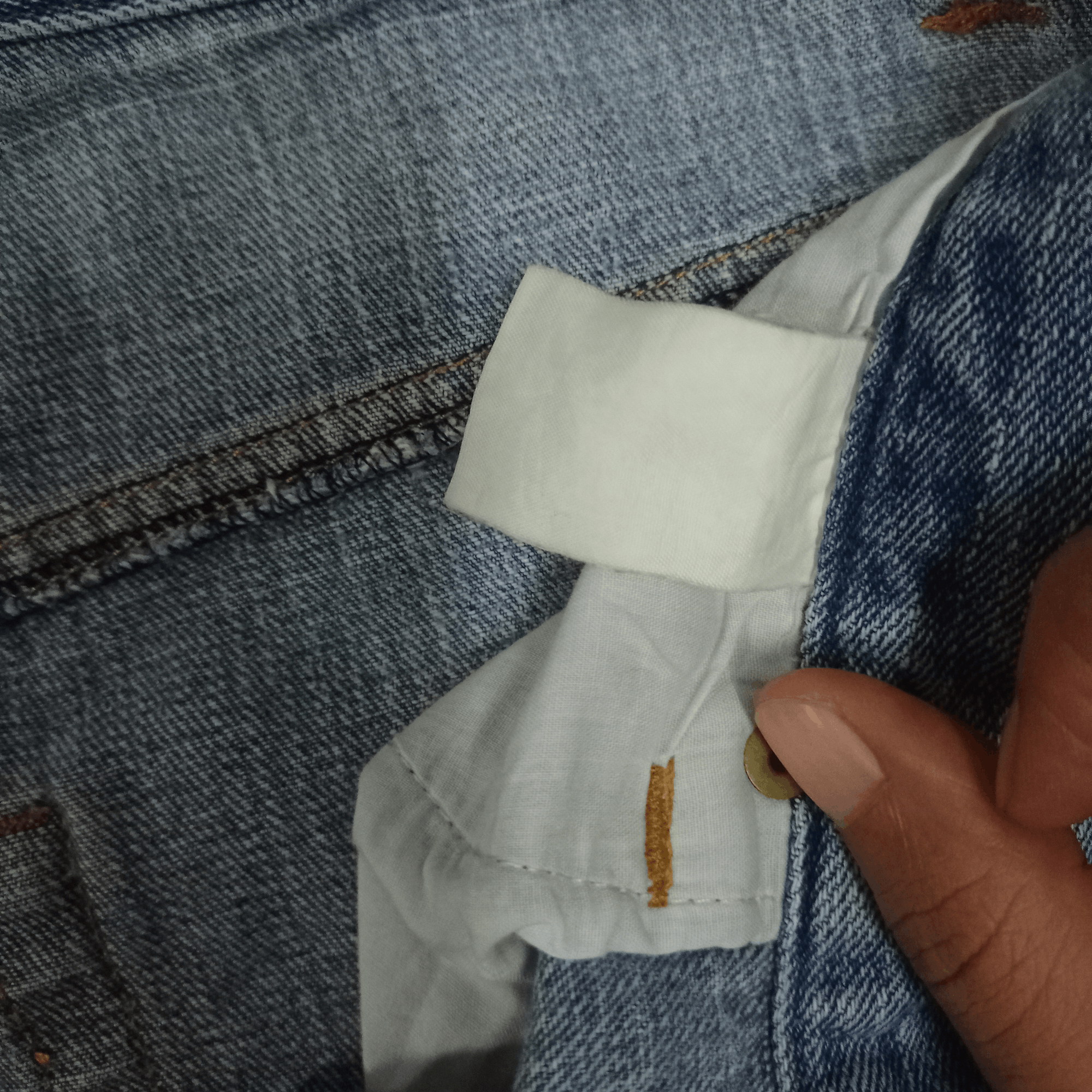 Japanese Brand Vintage Japanese Brand Embroidery God & Devil Baggy Jeans Size US 32 / EU 48 - 8 Thumbnail