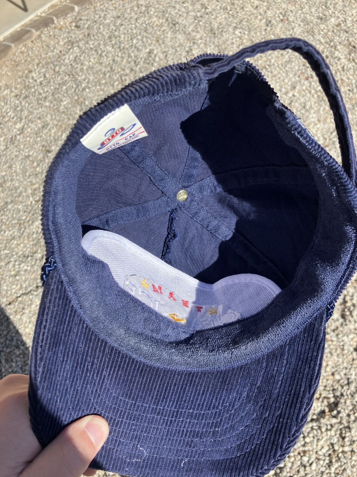 Vintage Vintage CIA Corduroy Trucker Hat Size ONE SIZE - 6 Thumbnail