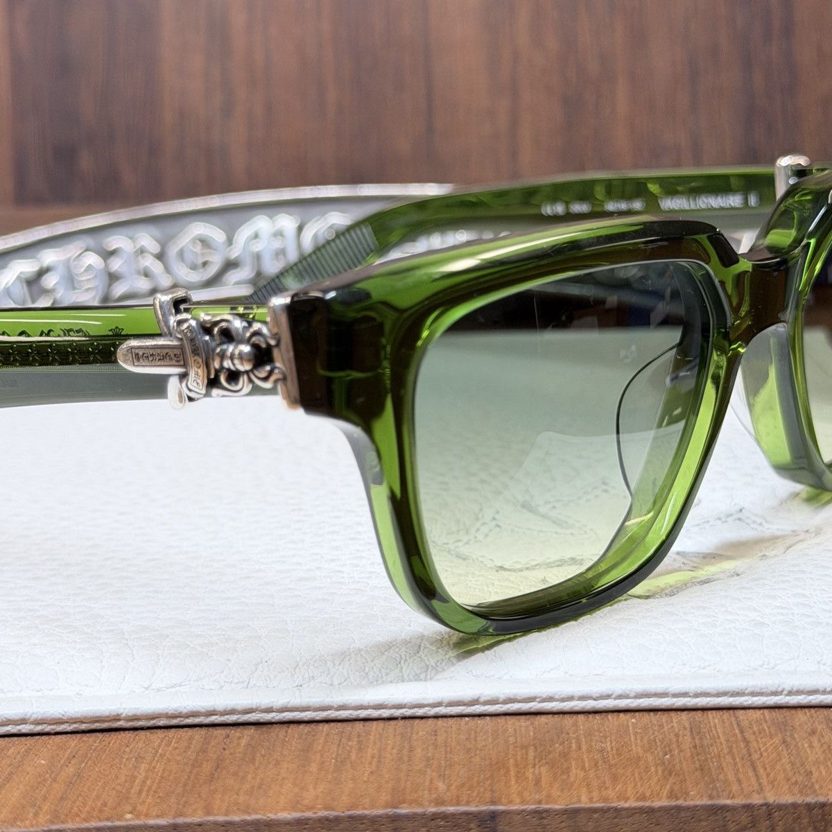 Chrome Hearts Chrome Hearts VAGILLIONAIRE II 1/1 Sunglasses Size ONE SIZE - 5 Thumbnail