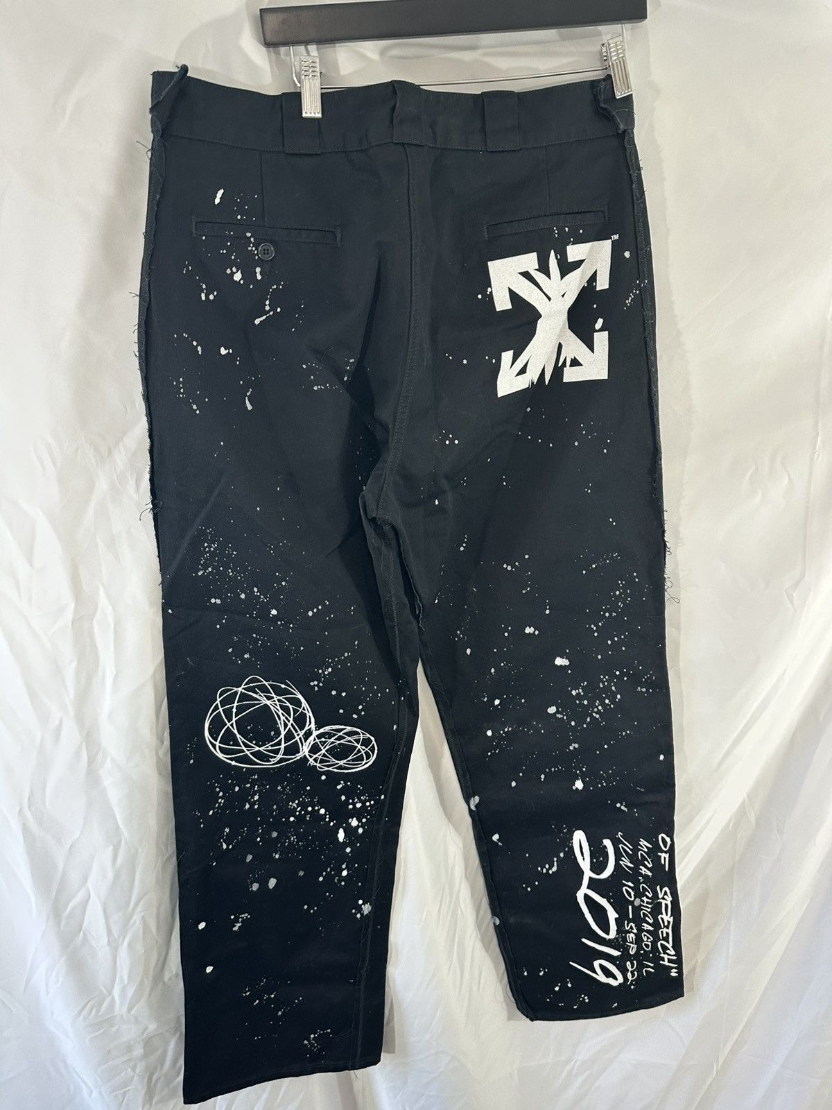 Off-White OFF-WHITE ARTWORK PANTS Size US 34 / EU 50 - 11 Thumbnail