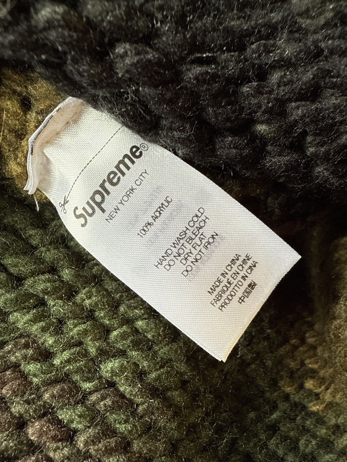 Supreme Space-Dye Camo Beanie Size ONE SIZE - 4 Thumbnail