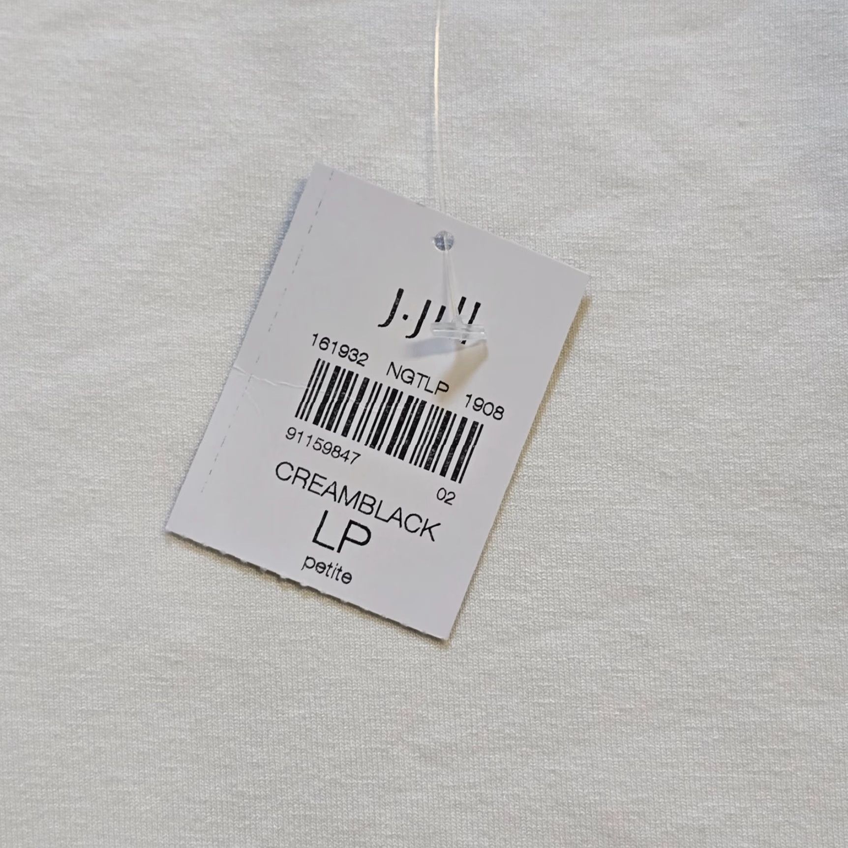 J. Jill J. Jill Shirt Womens Large Petite White Boxy Stretch Wearever Shirt Casual Basic Size L / US 10 / IT 46 - 4 Thumbnail