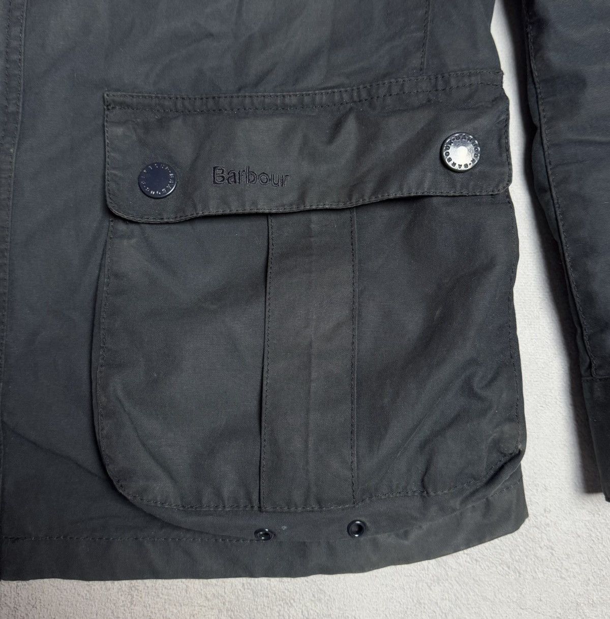Barbour Barbour International Simonside Wax Cotton Jacket Size US M / EU 48-50 / 2 - 6 Thumbnail