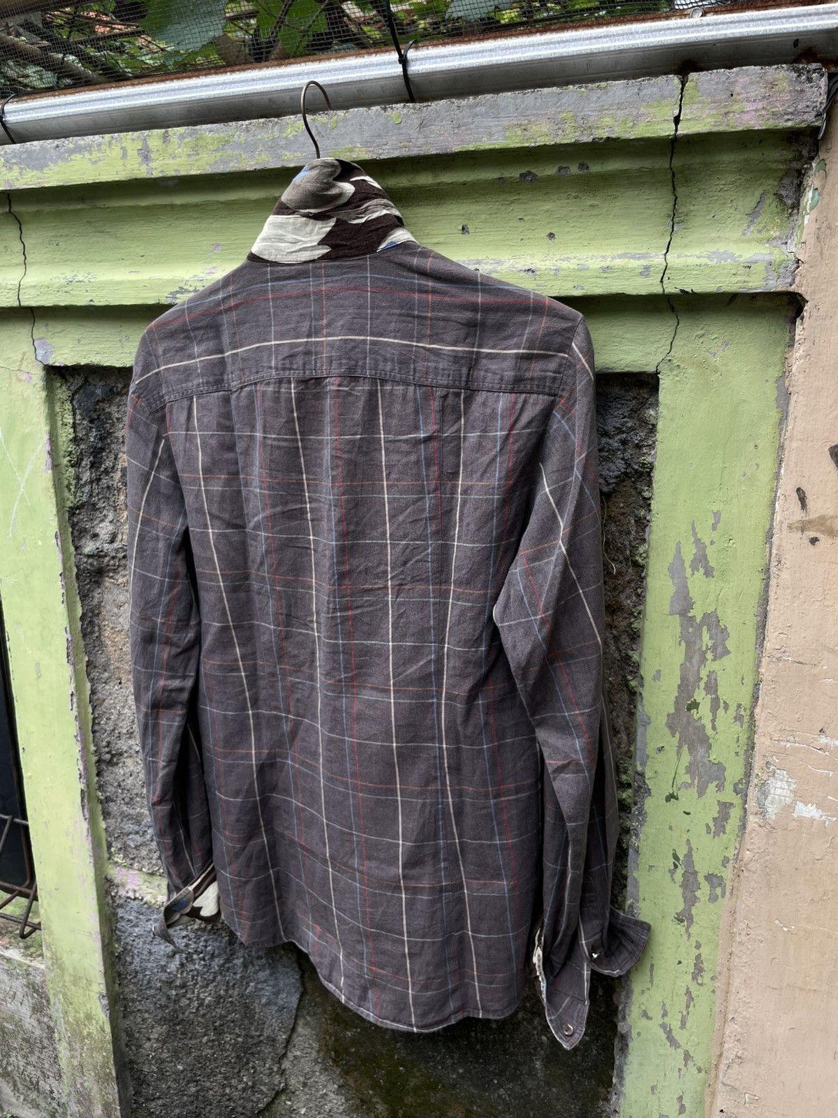 Dolce & Gabbana Dolce & Gabbana Plaid Shirt Mix Army Size US M / EU 48-50 / 2 - 16 Thumbnail