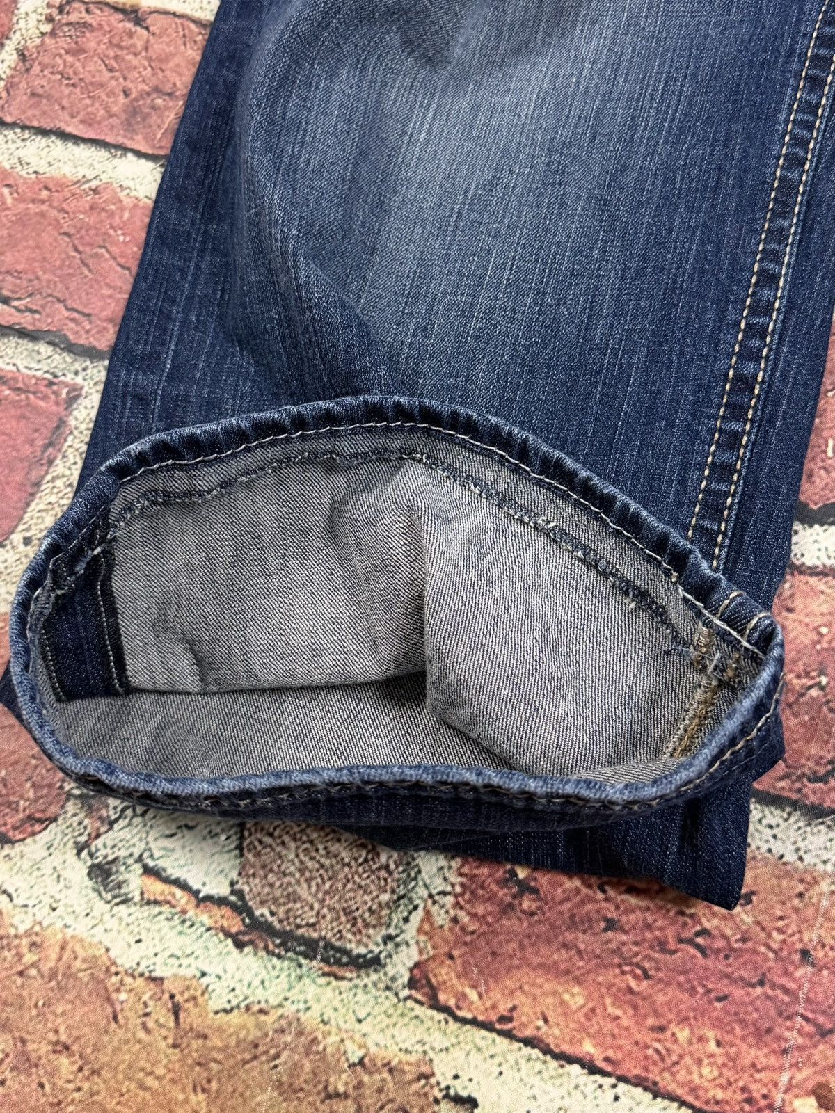 BKE BKE Seth Jeans Blue Relaxed Straight Leg Stretch Denim Size US 44 / EU 60 - 9 Thumbnail