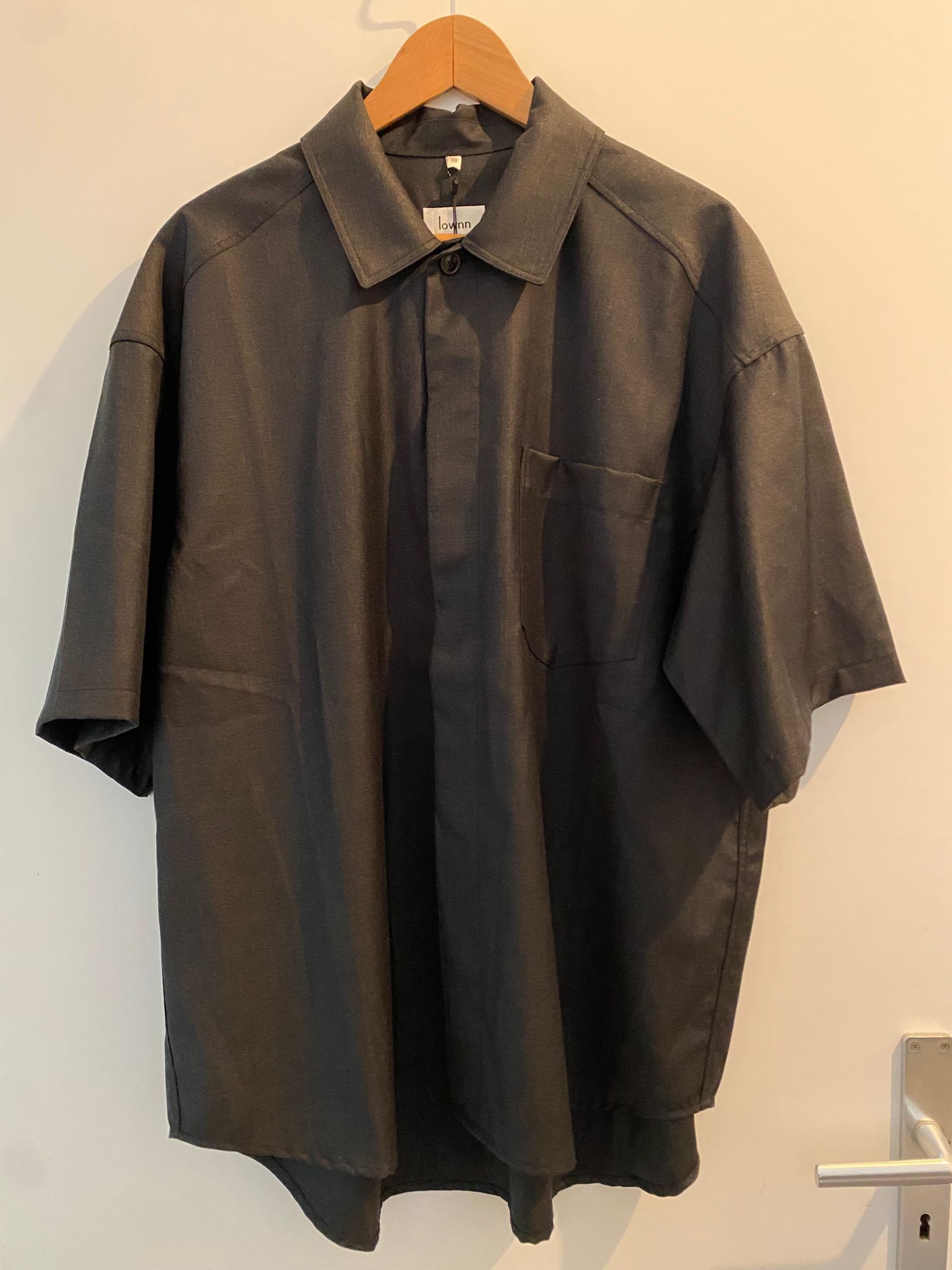 Lownn Dark Grey Minimal Shirt Size US L / EU 52-54 / 3 - 1 Thumbnail