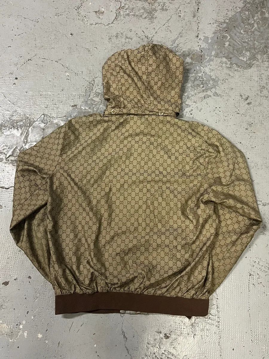 SS2011 Gucci G Beige Hooded Light Jacket